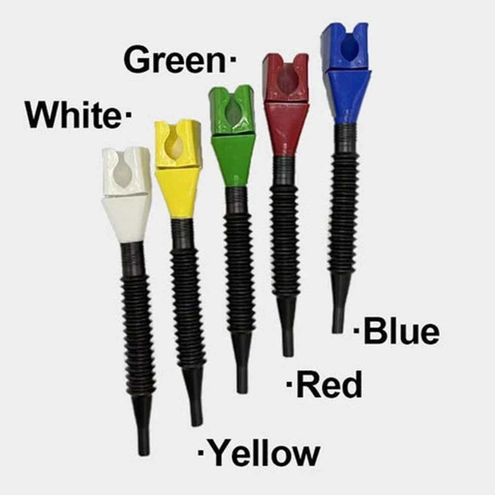 Draining Tool with Flexible Snap Funnel for Various Applications