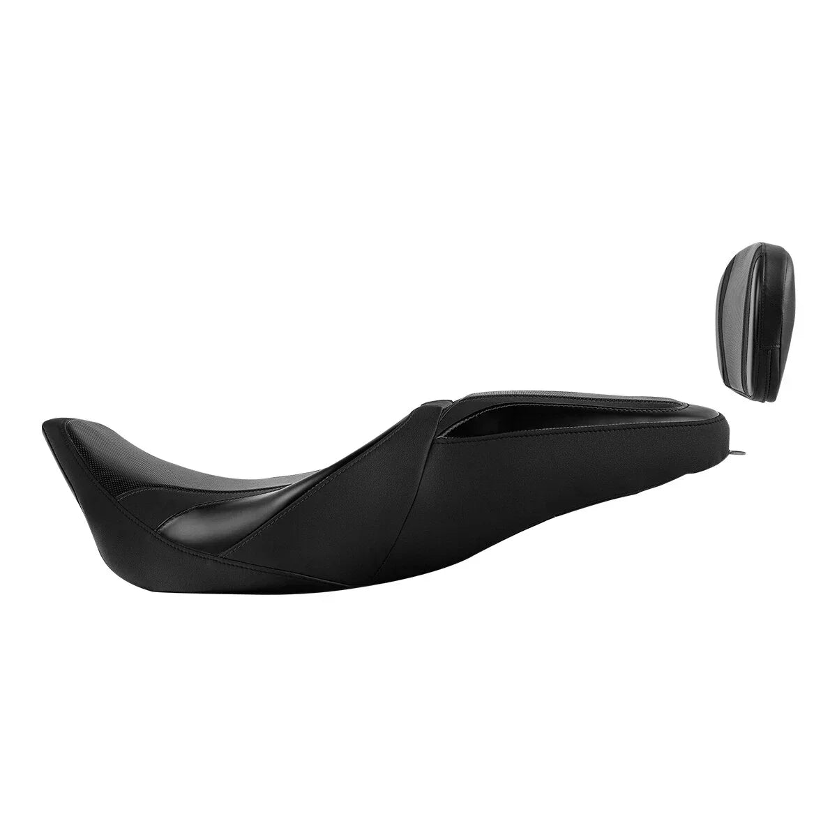 Rear Backrest Seat - Black for Harley Electra Glide 2009-2023