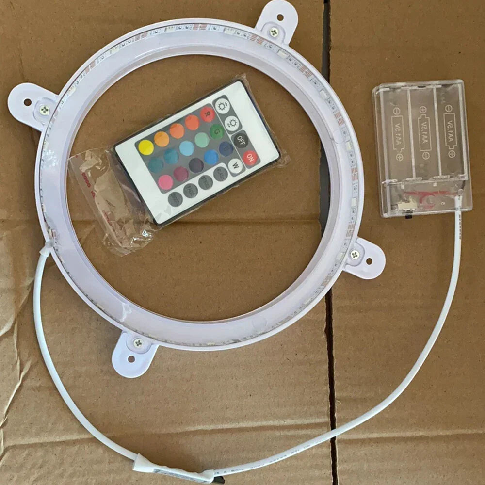 16 Color LED Night Light Toss Board Lamps with Remote Control