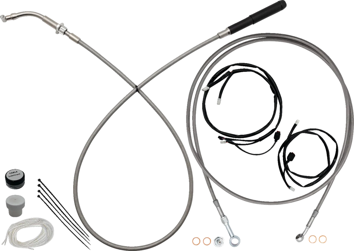 Upper Clutch EZ Install Kit for Harley Davidson 16" Handlebars