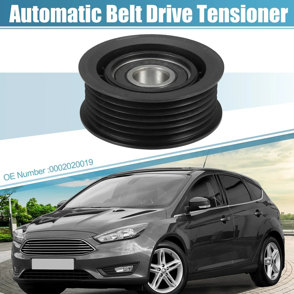 Drive Belt Tensioner Assembly for Mercedes-Benz E 320 1998-2004