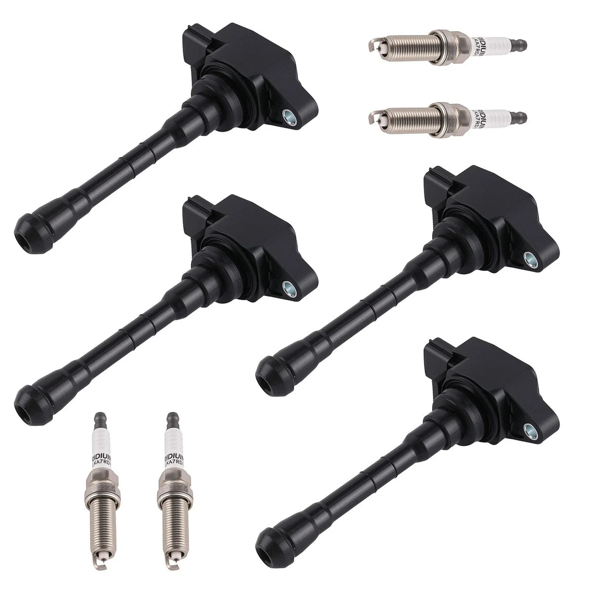 Ignition Coil and Spark Plug Set for Nissan Altima (2002-2006)