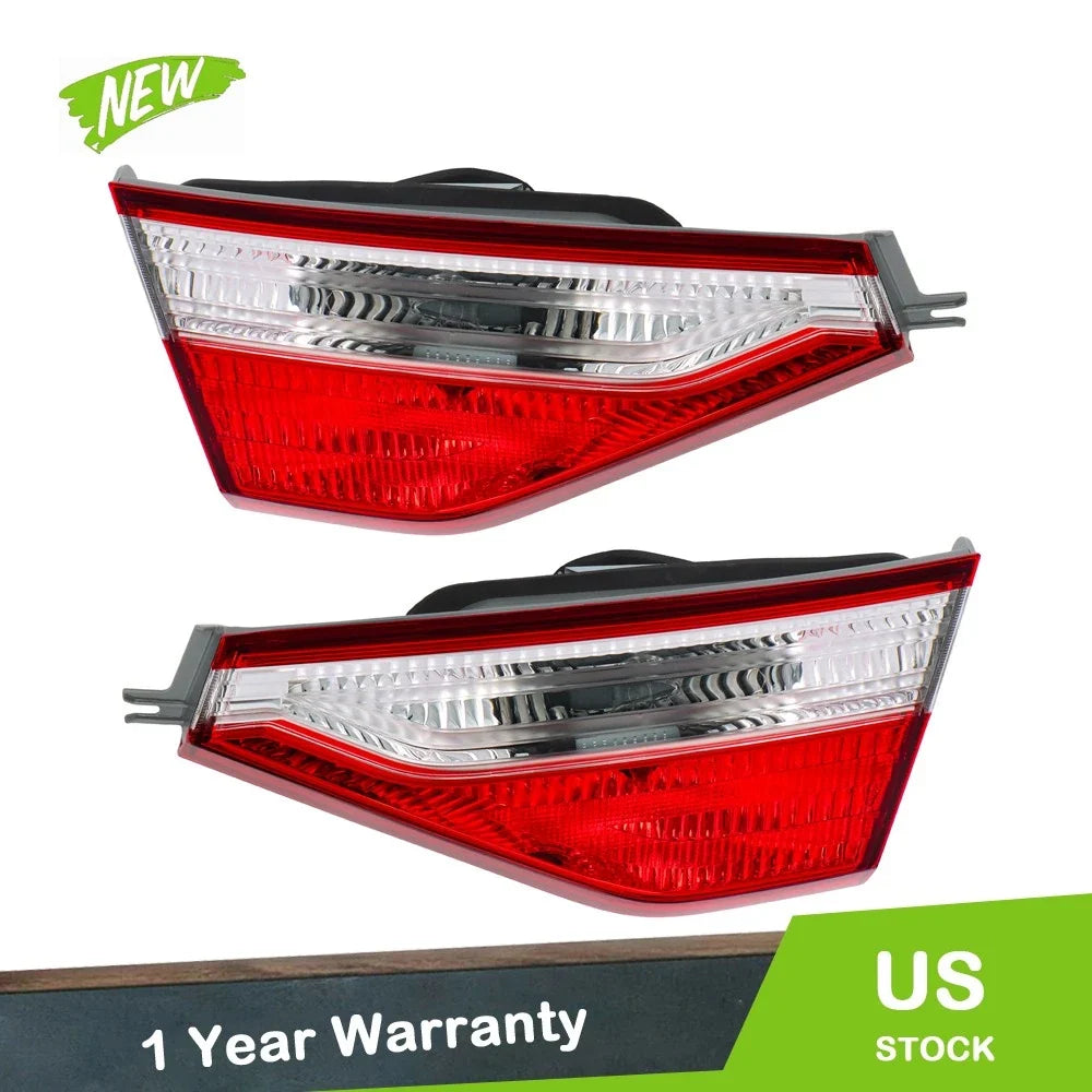 Set of 2 Inner Tail Lights Assembly for Honda Odyssey (2011–2013) Halogen