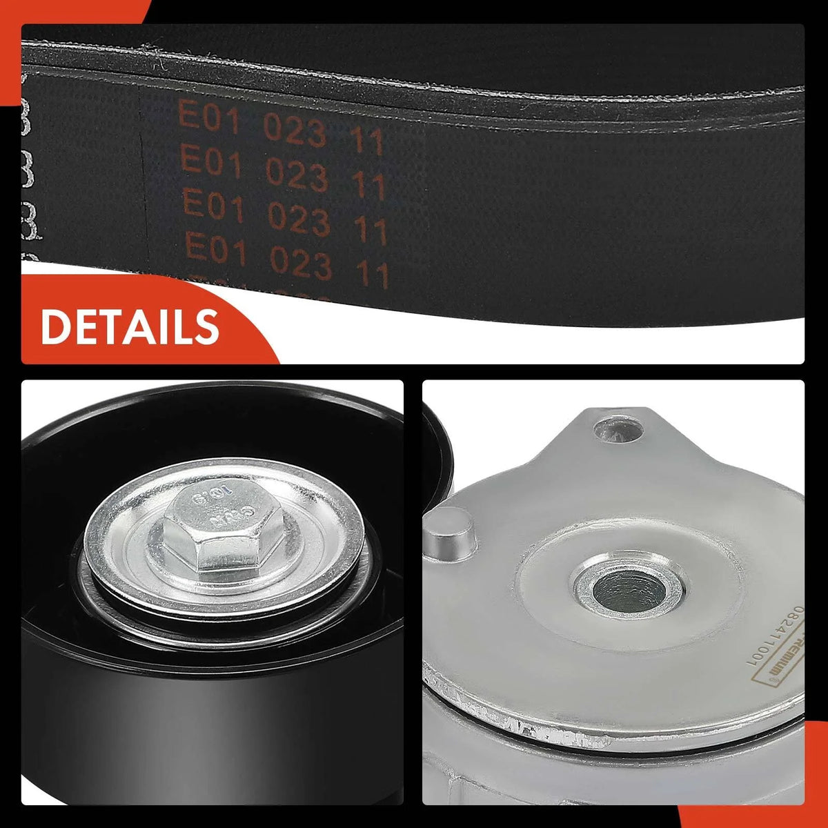 Serpentine Belt Drive Kit (2X) for 2013-2019 Nissan Sentra