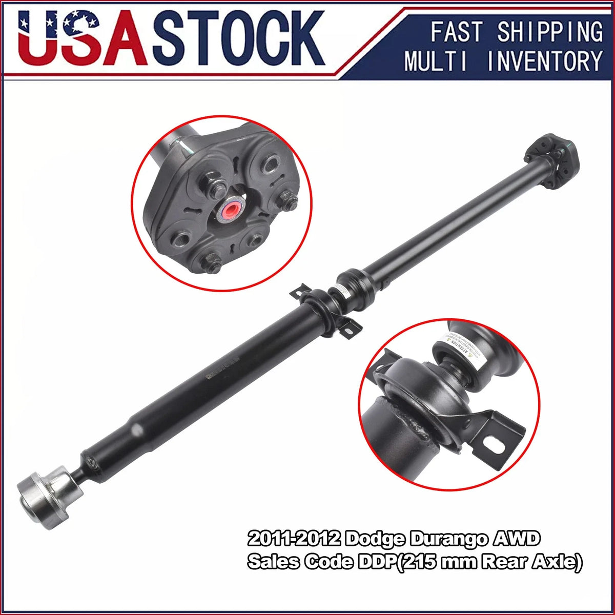 Driveshaft for Dodge Durango (2011–2023)