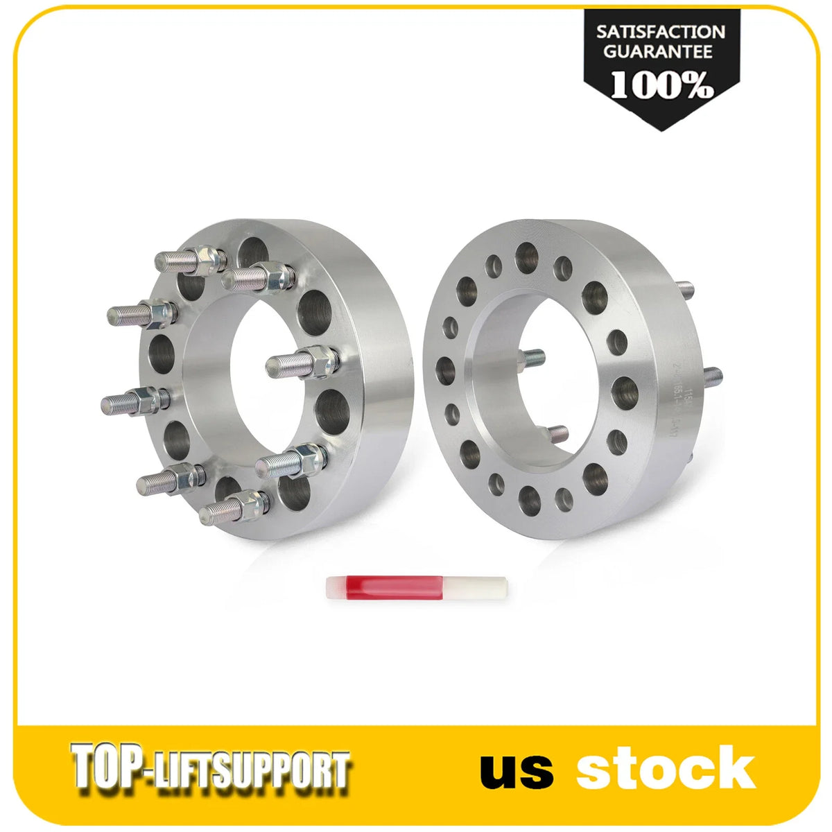 2X 2 Inch Wheel Spacers for Chevy Silverado 2500 HD GMC K2500 K3500
