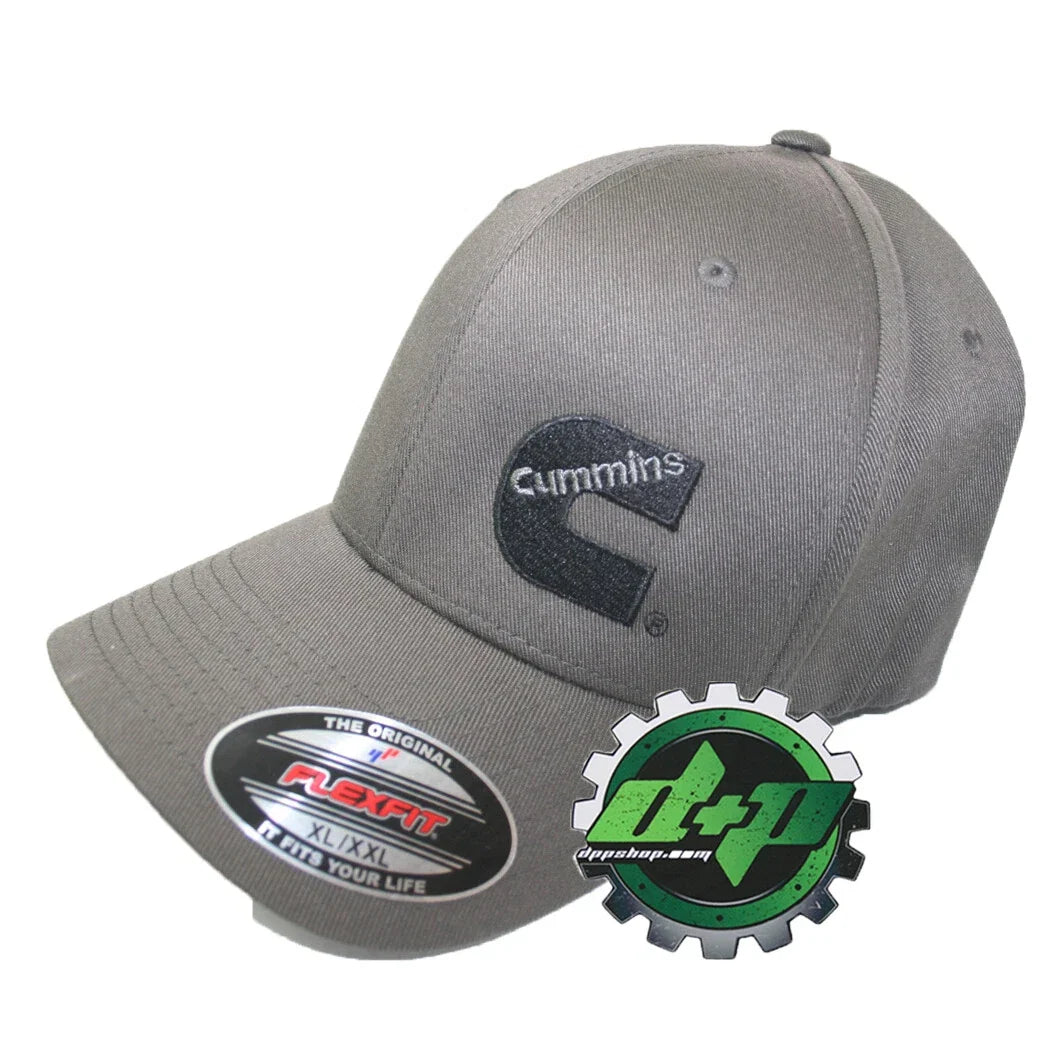 Flex Fit Hat - Ball Cap in Dark Gray (XL/XXL) for Cummins