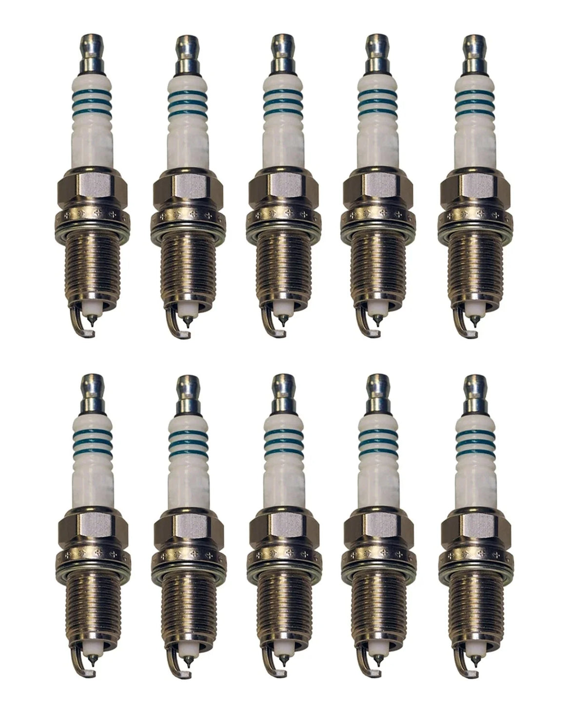 Set of 10 Iridium Power Spark Plugs for Dodge Ram 2500 3500 (1994–2002)