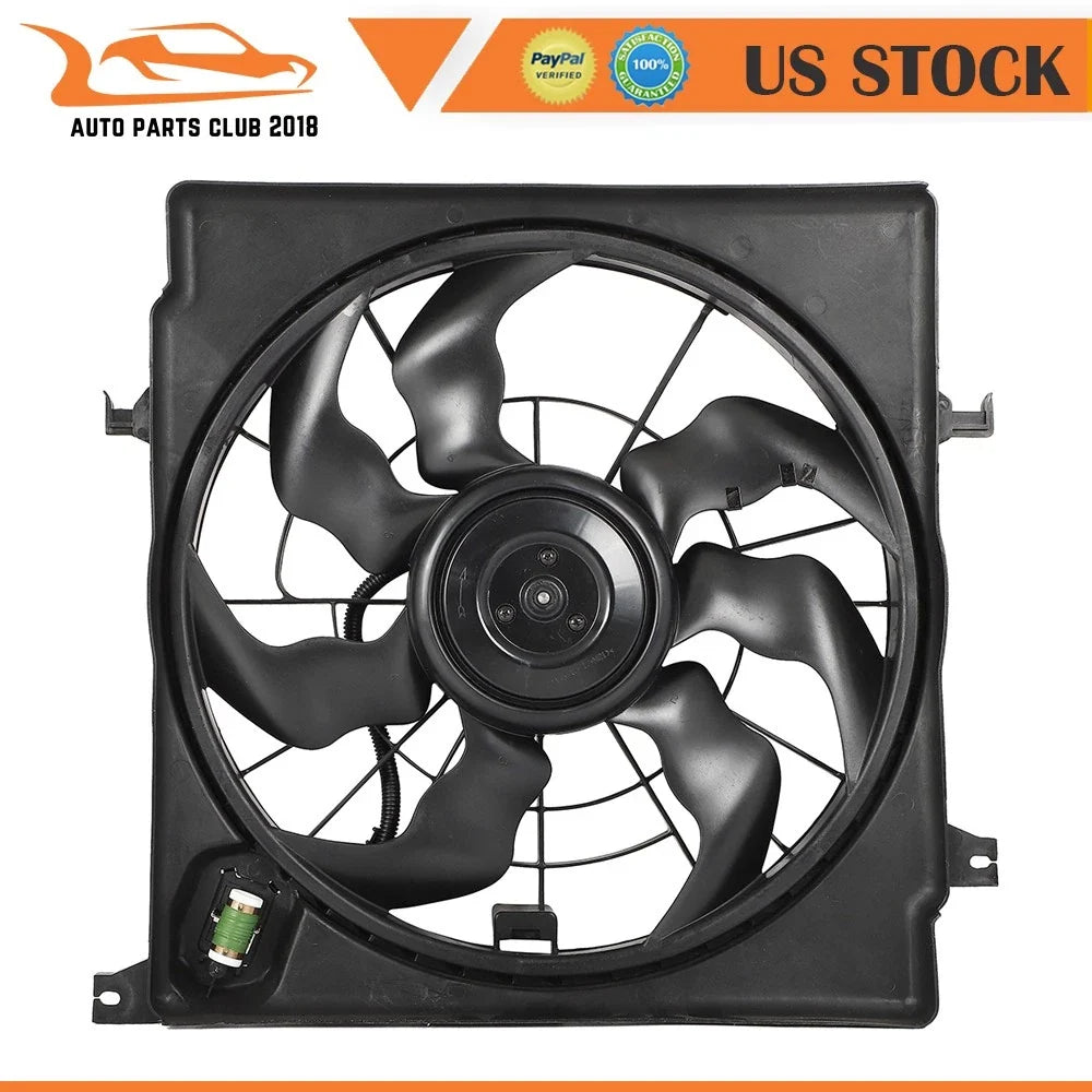 Radiator Cooling Fan for Hyundai Sonata, Kia Optima (2014–2015)