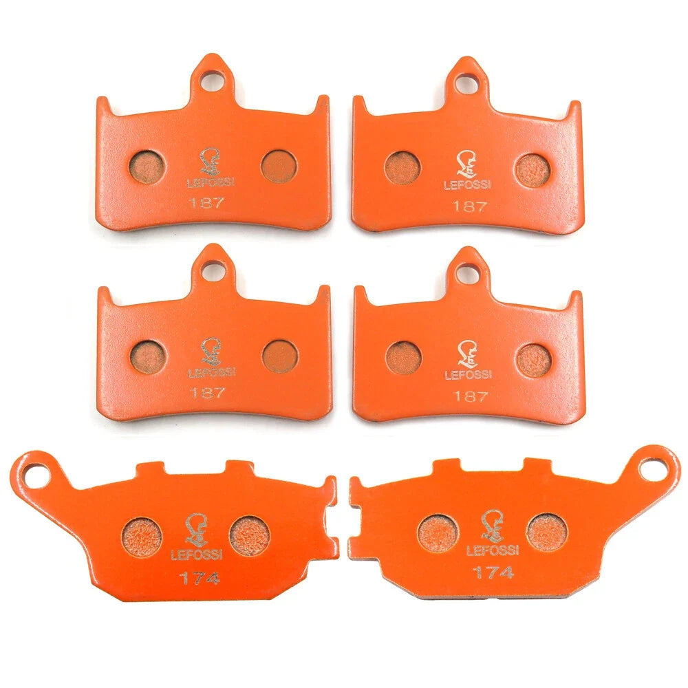 Front Rear Brake Pads FA187 FA174 for CBR900RR Fireblade 1992-1997