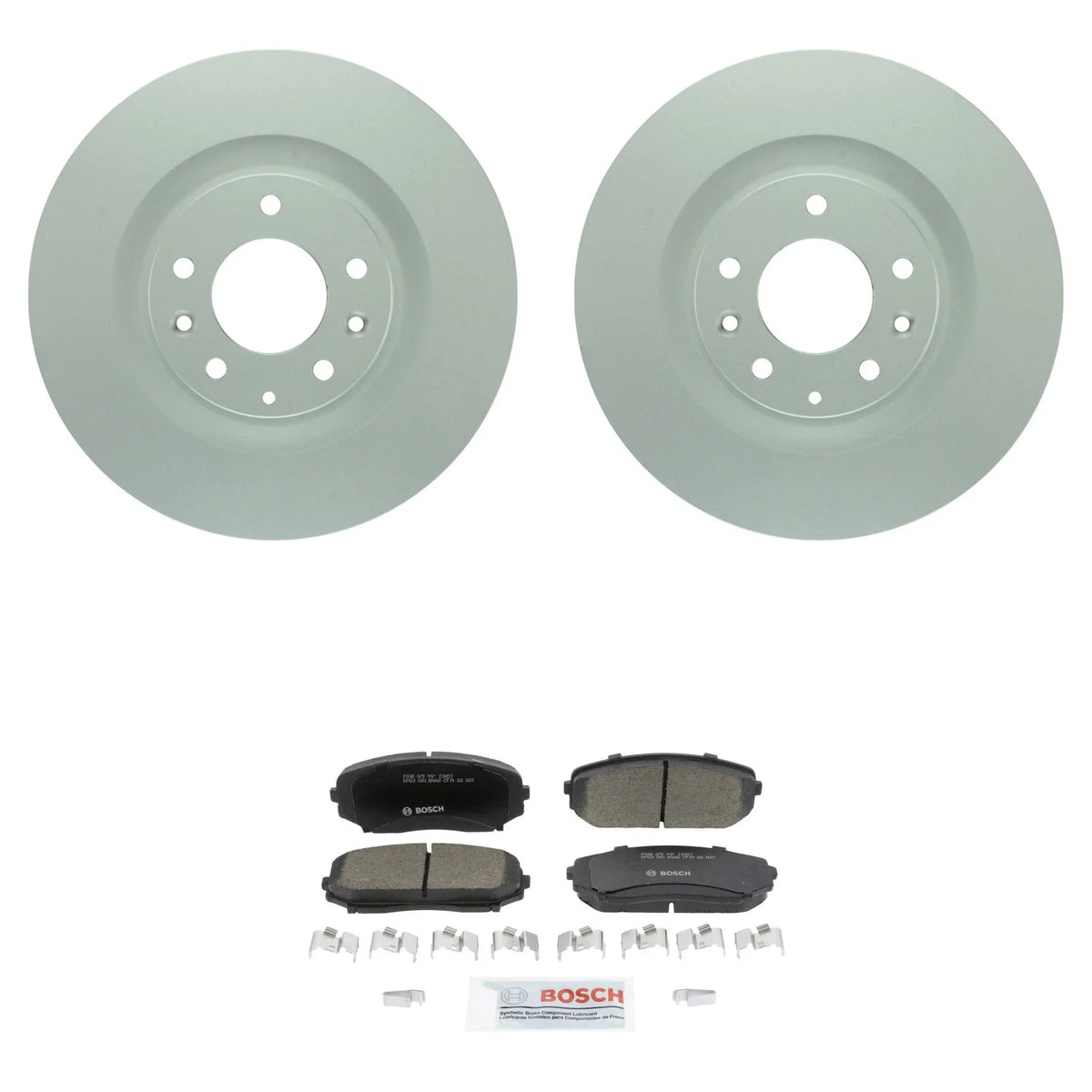 Set of 4 Bosch Quietcast Ceramic Disc Brake Pads for Mazda CX-9 (2007–2021)