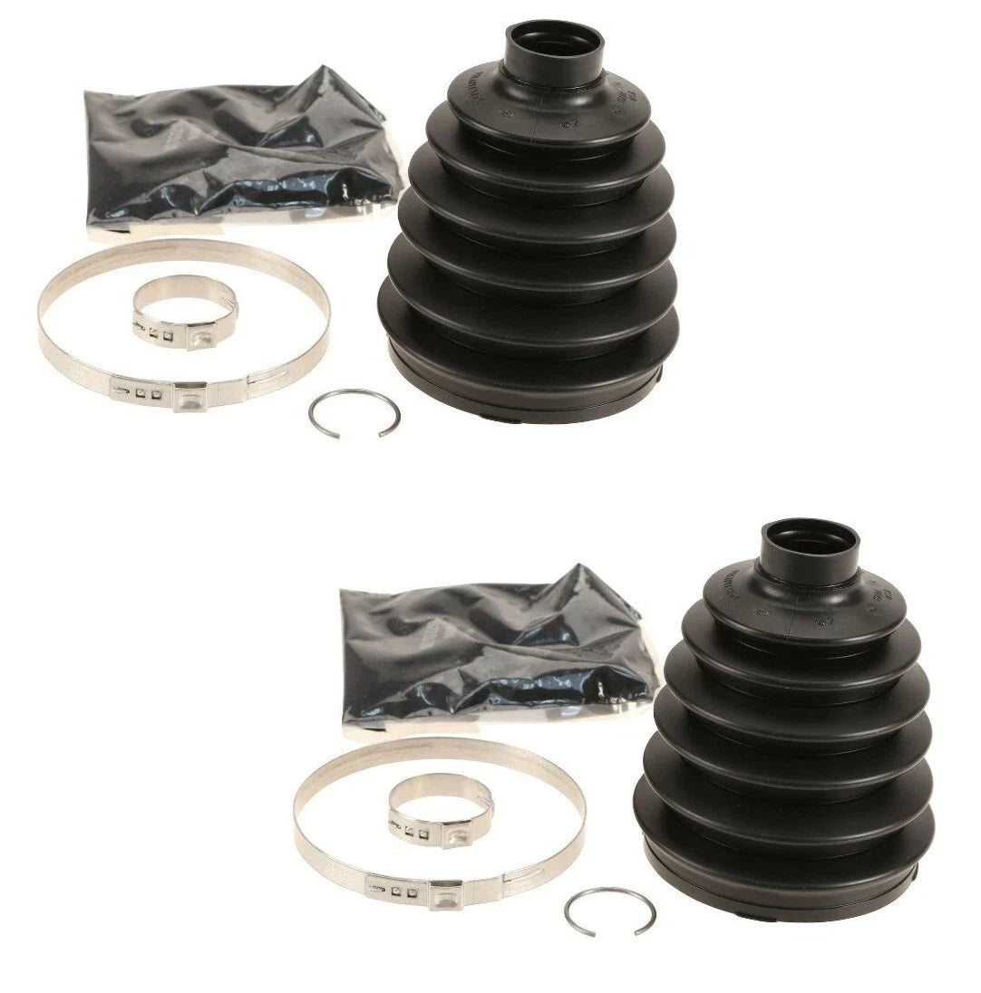 Set of 2 Front Outer CV Joint Boot Kit for Mercedes