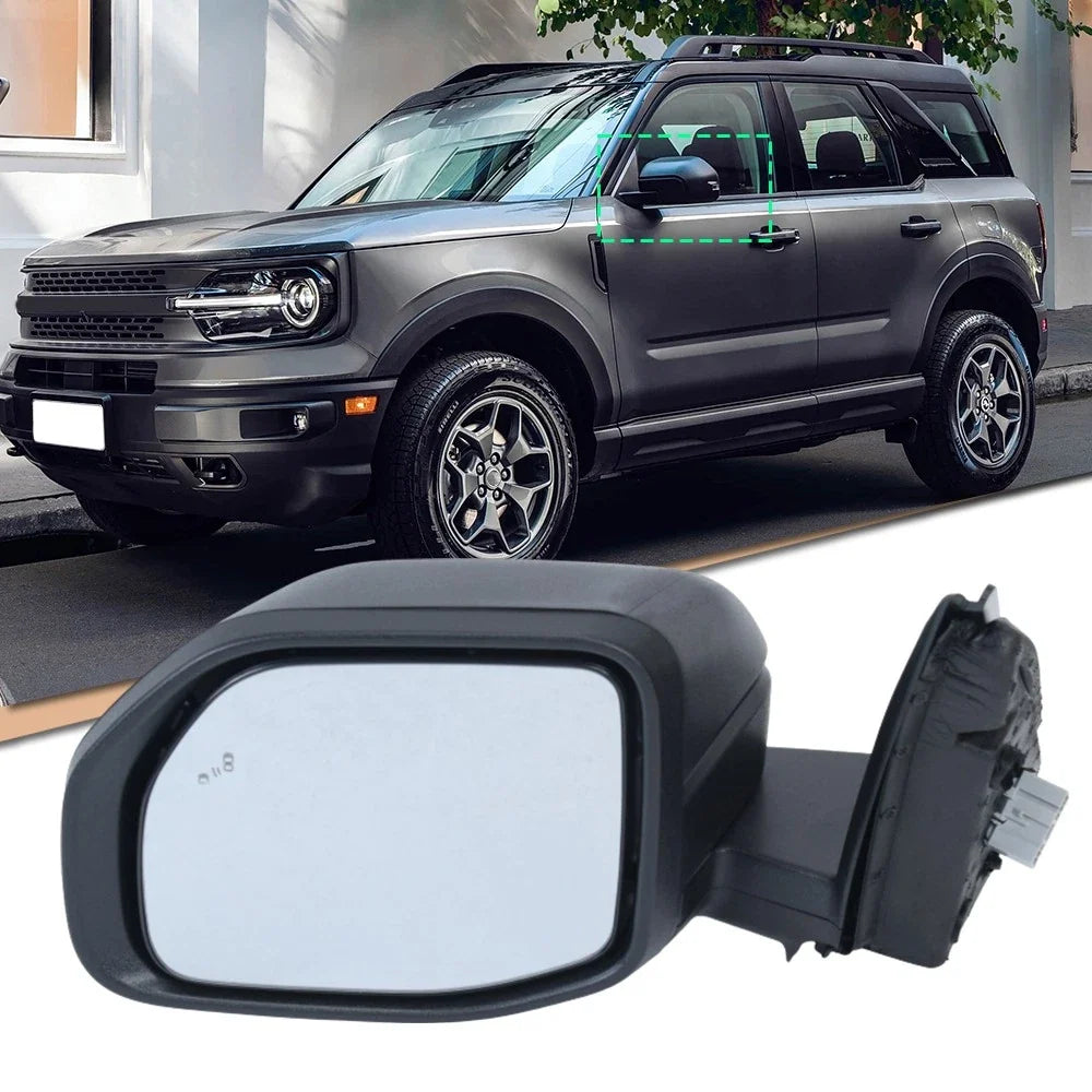 Power Mirror Heated for Left Side Driver Ford Bronco Sport 2022-2024