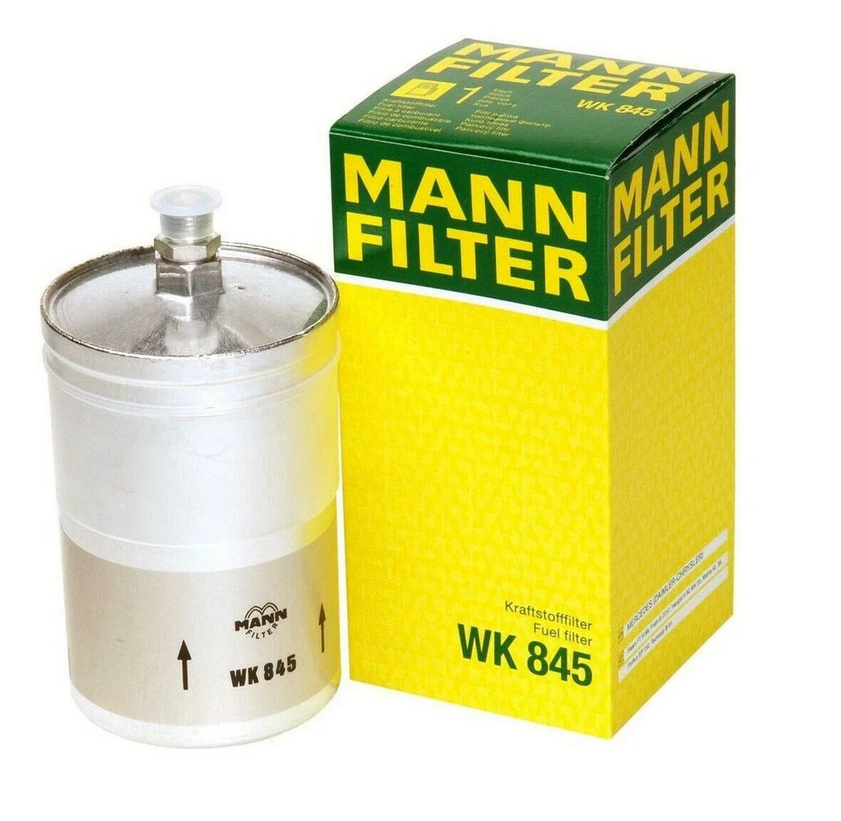 Fuel Filter by Mann for 1990–1993 Mercedes 500SL