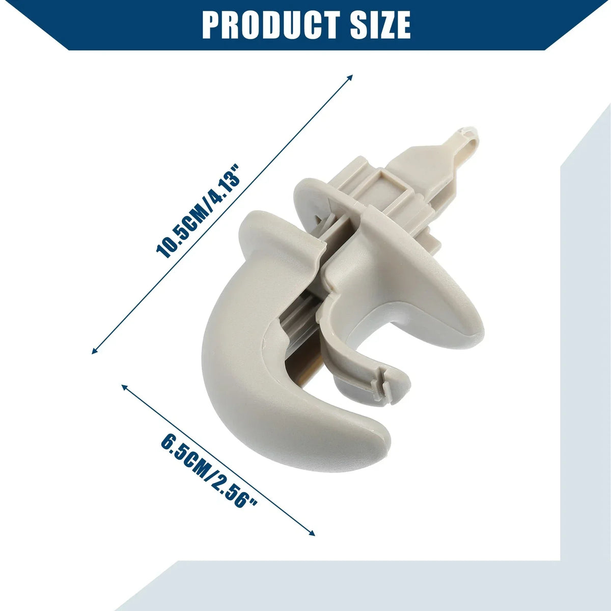Gray Coat Hook Clothes Hanger for 2002-2005 Dodge RAM 1500 2500