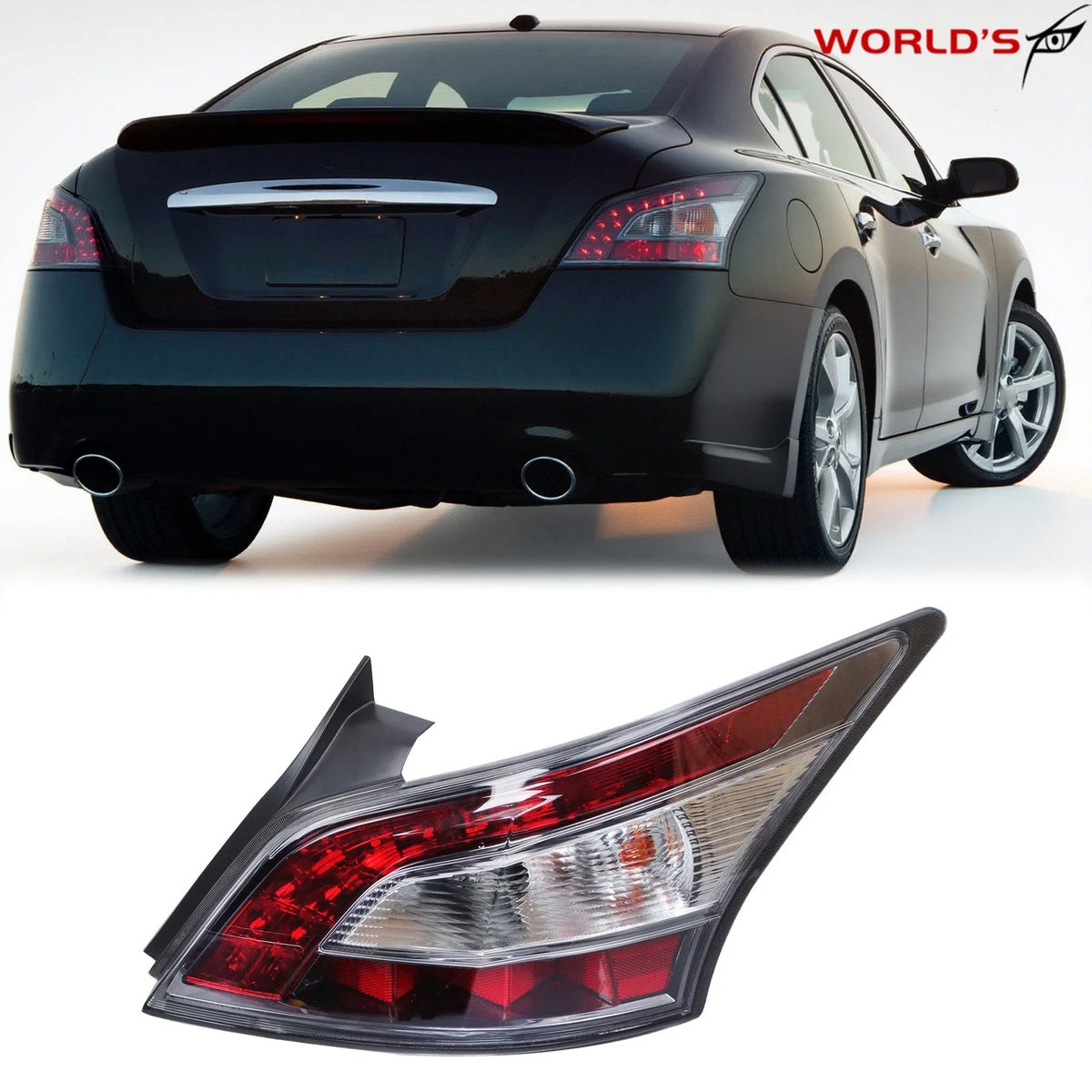 Passenger Right Tail Light for Nissan Maxima (2012–2014) Halogen