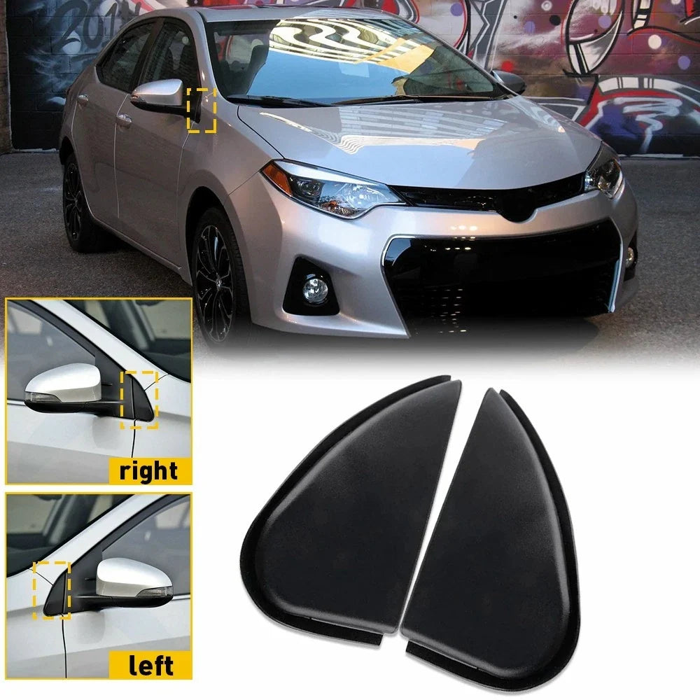 Mirror Triangle Cover Trim Set - 2X for Toyota Corolla (2014-2016)
