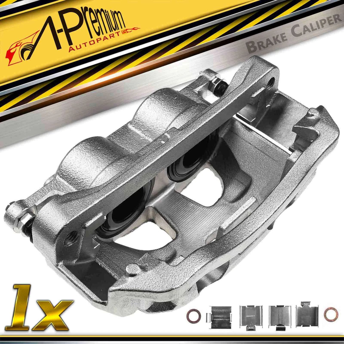 Front Right Brake Caliper with Bracket for Ford E-150 E-250 (2008–2014)