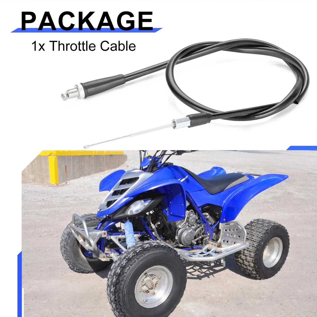 Throttle Cable YFM660R for Yamaha Raptor 660R (2001-2005) 5LP-26311-00-00