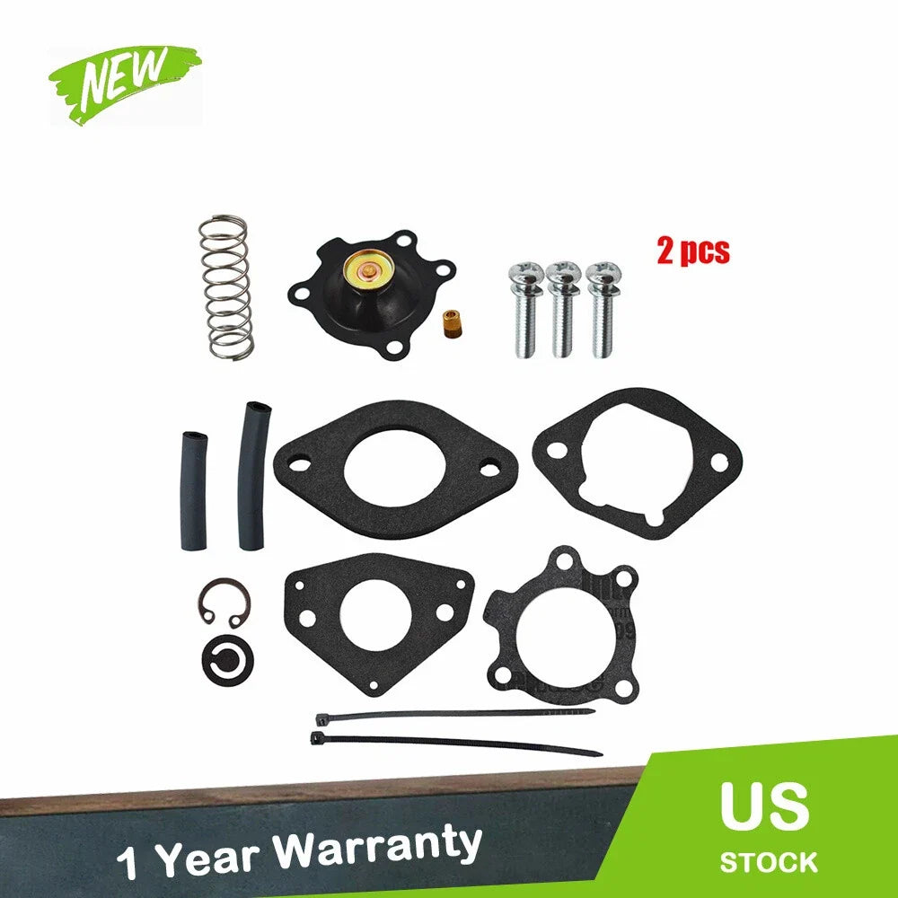 2X Carburetor Accelerator Pump Repair Kit for Kohler CV25 CV640