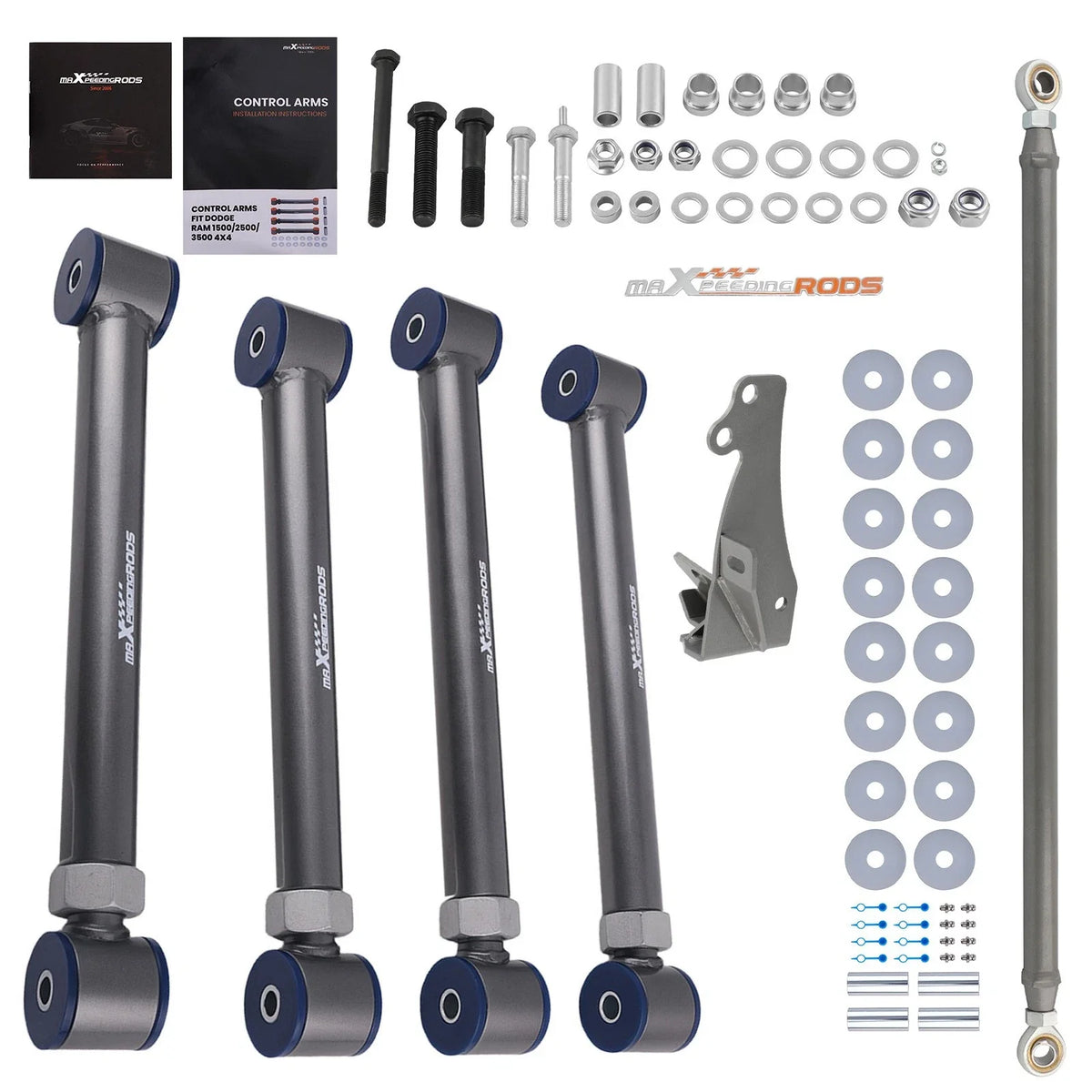 Control Arms Track Bar Adjustable for Dodge Ram 1500 2500 3500 (94-02)