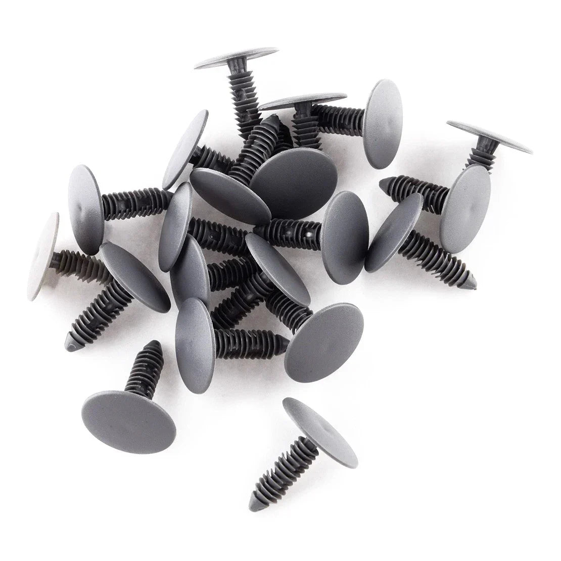 Set of 100 Bumper Clip Fasteners for Universal Vehicle Fitment