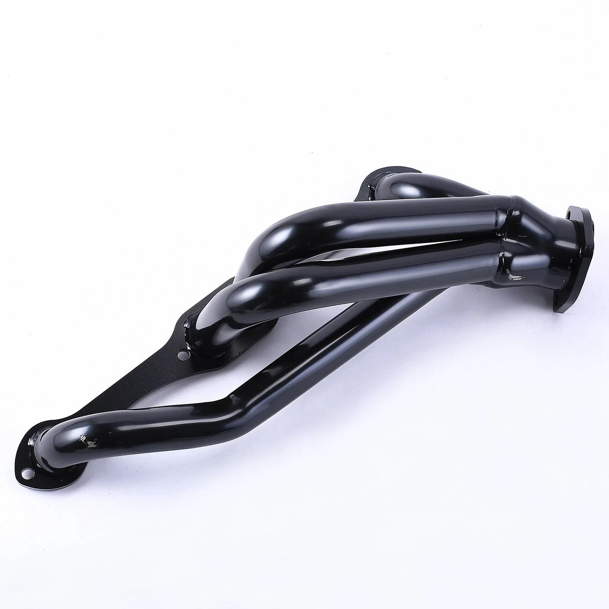 Black SS Engine Swap Headers for Small Block Chevy Blazer S10 S15 (283-350)