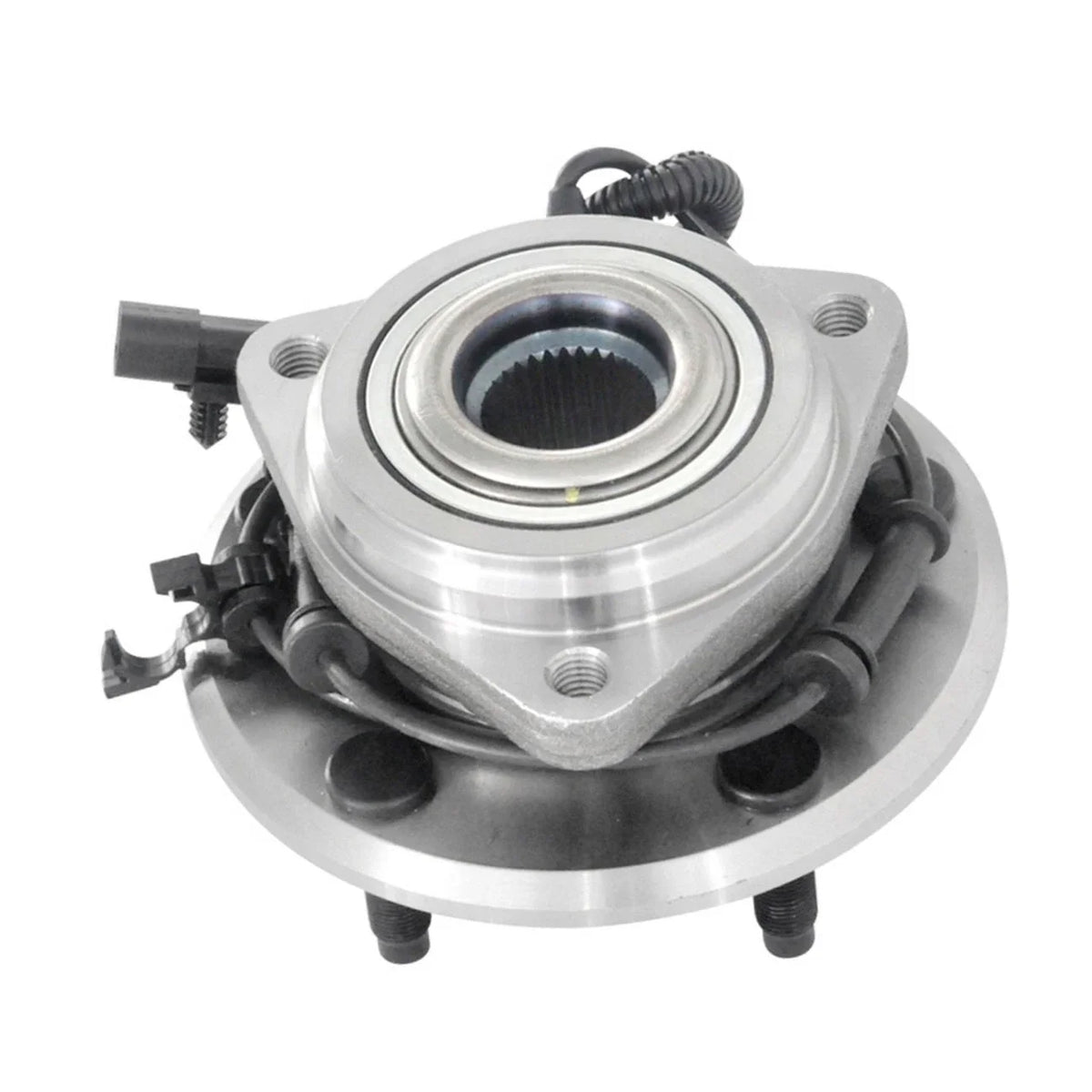 Set of 2 Front Wheel Bearings & Hubs for Jeep Wrangler (2007–2016)