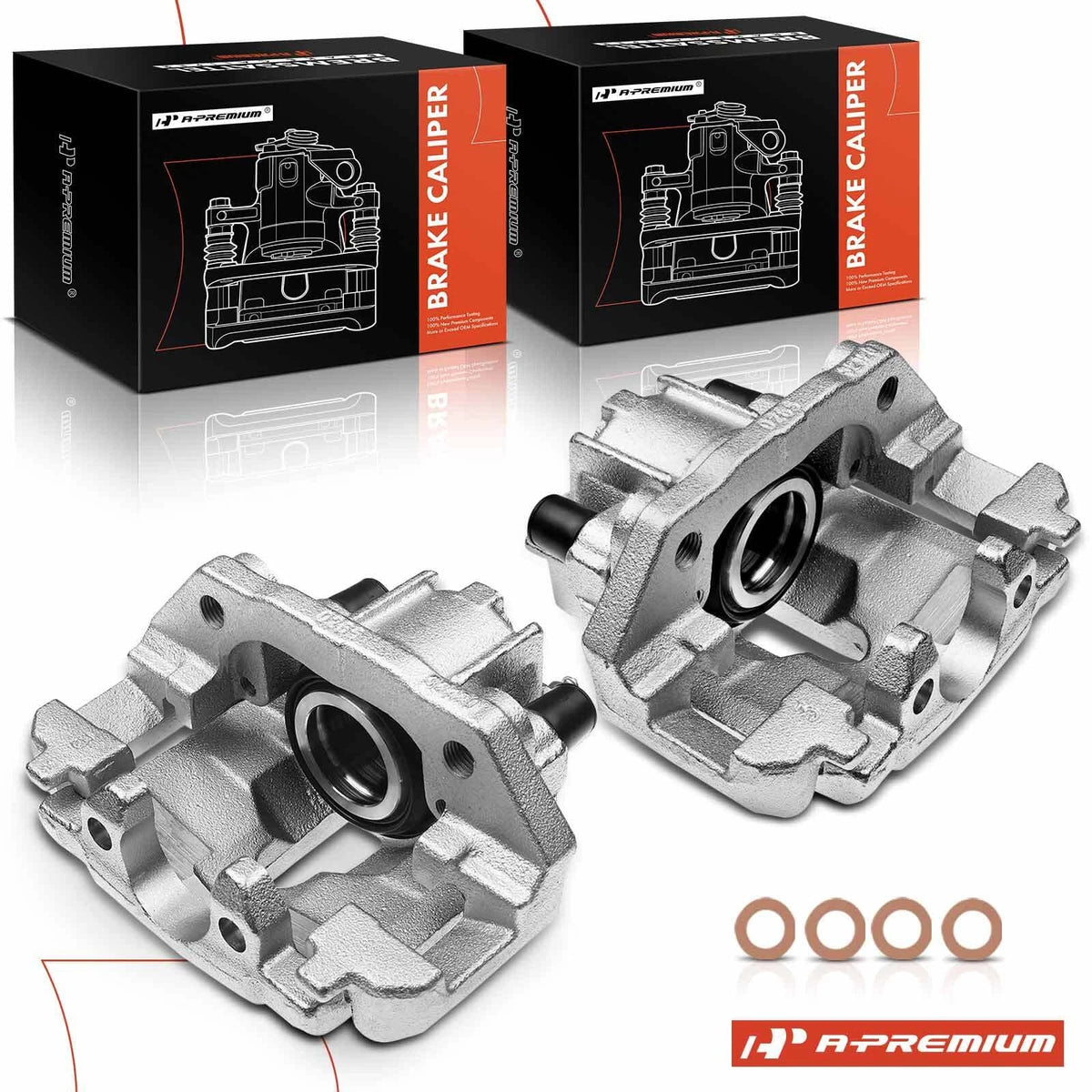 Pair Rear Brake Calipers for Ford Expedition (2003–2006)