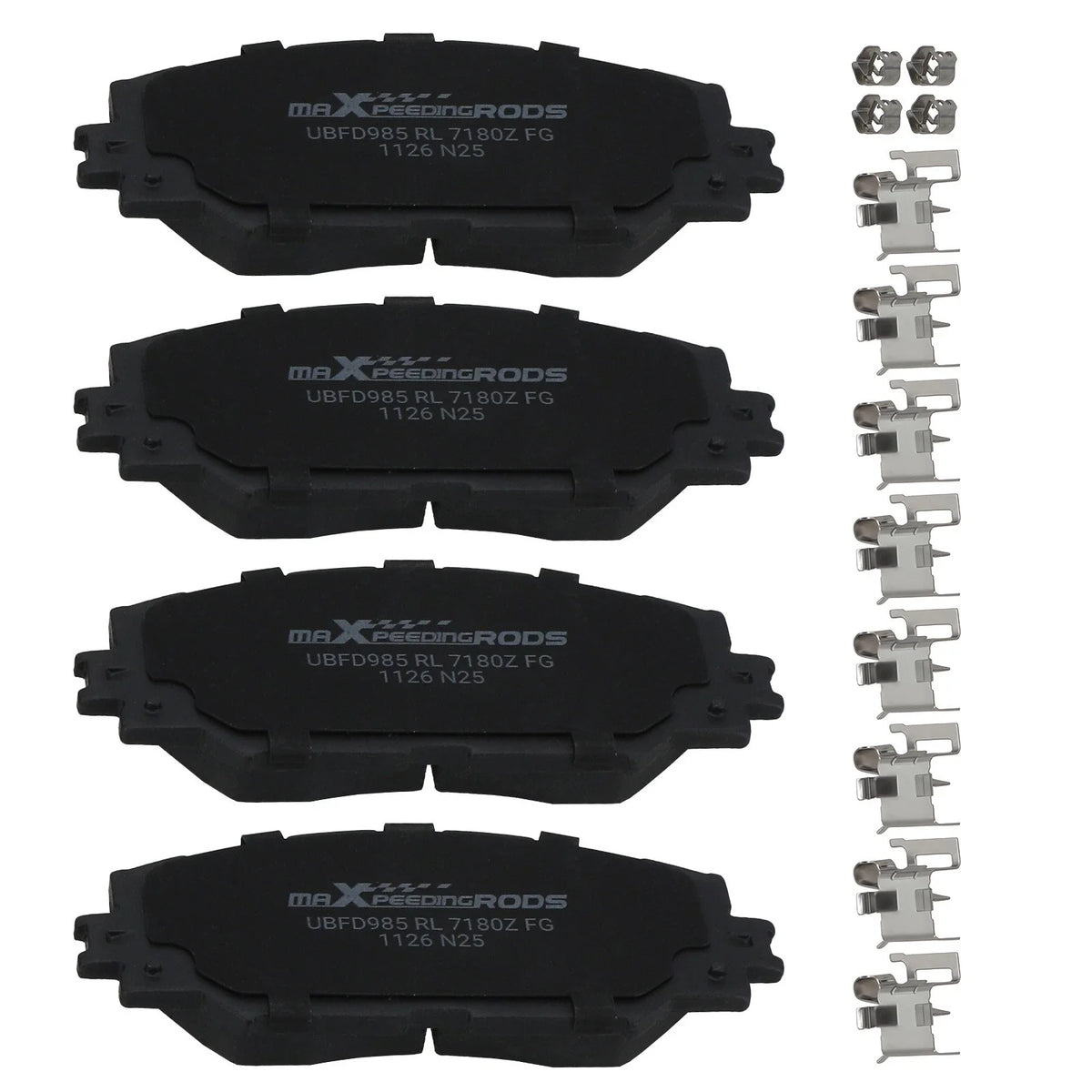 Front Ceramic Brake Pads for Toyota Corolla Matrix RAV4 2006-2018