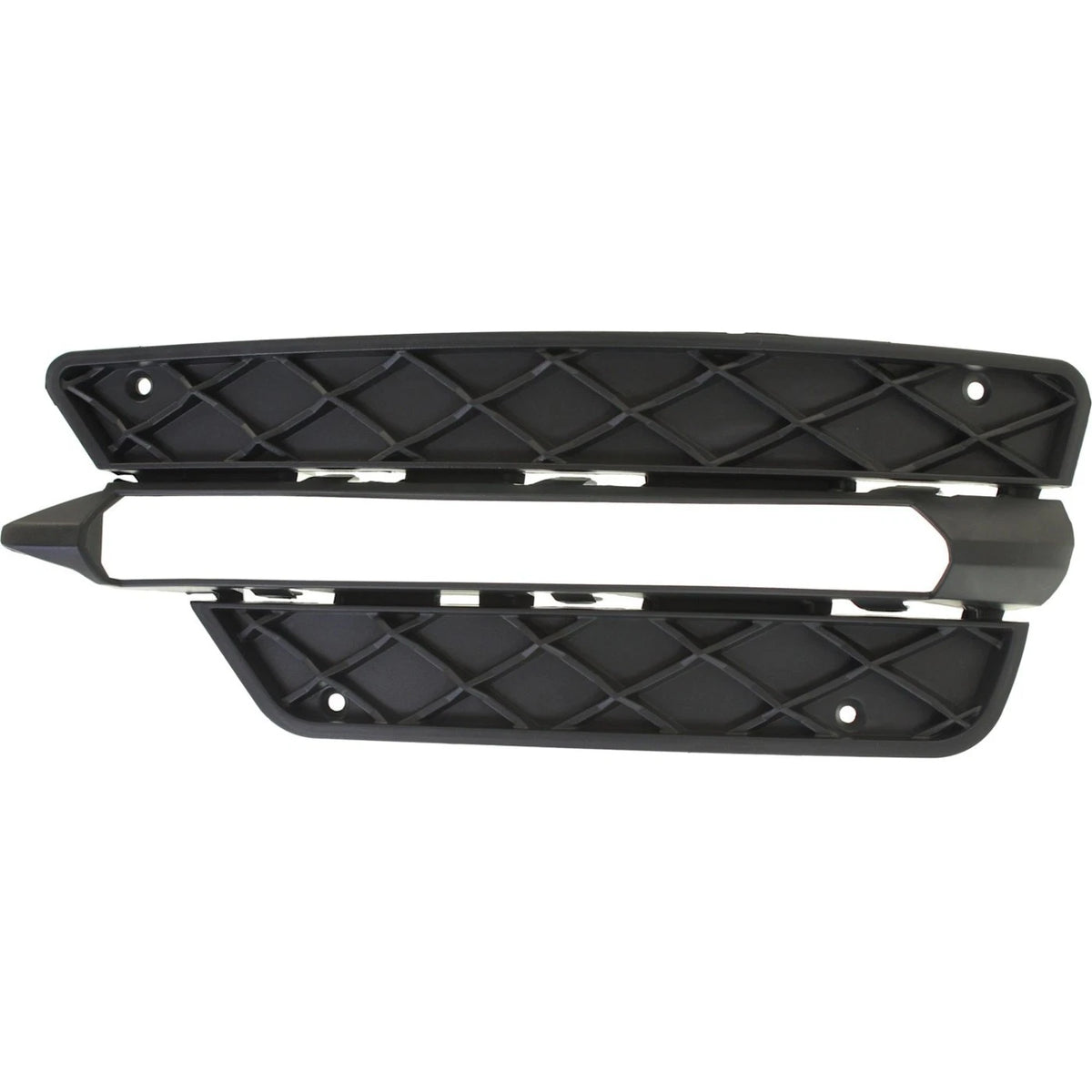Set of 2 Bumper Grilles for Mercedes Benz C250 C300 (2012–2015)