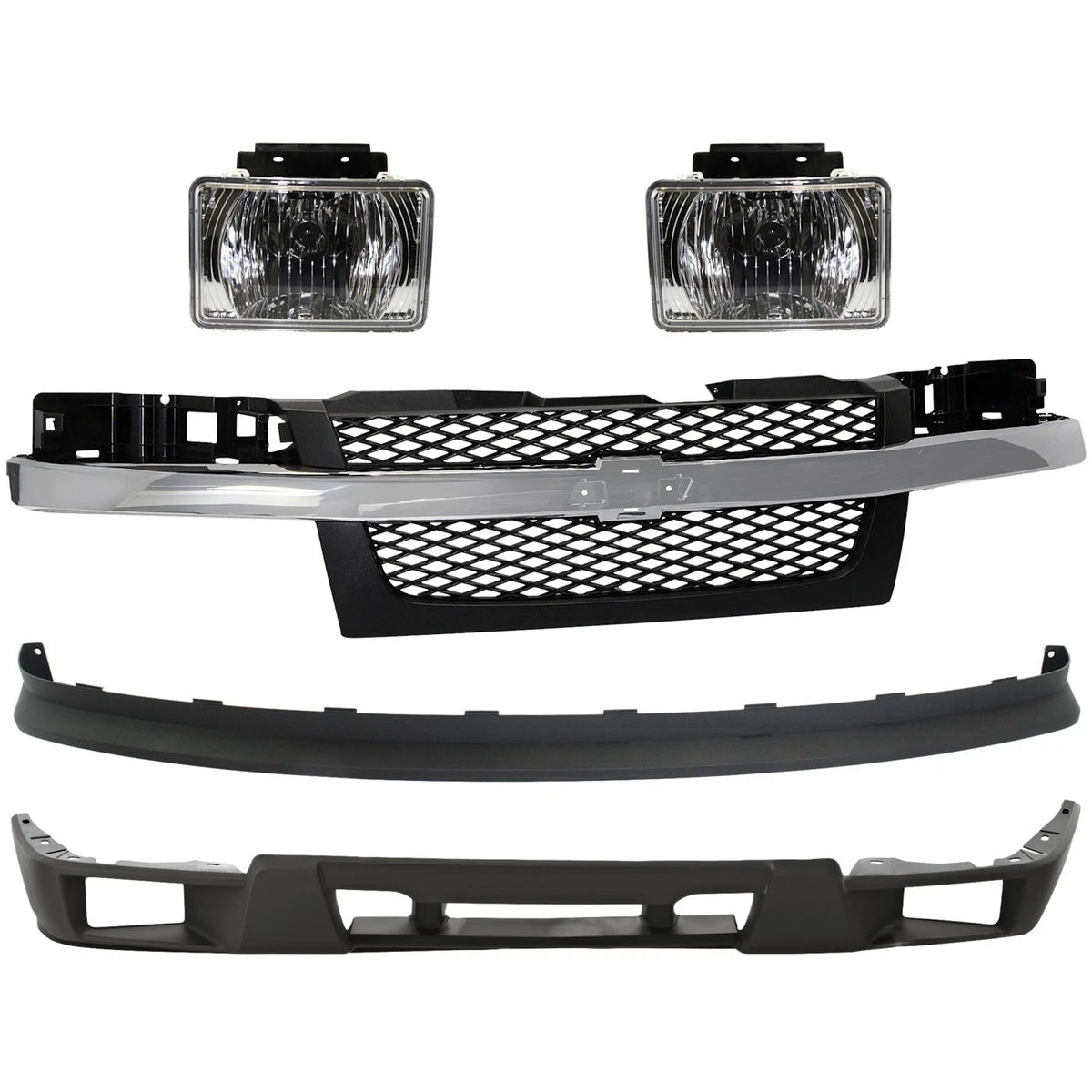 Grille for Chevy Colorado (2004–2012)