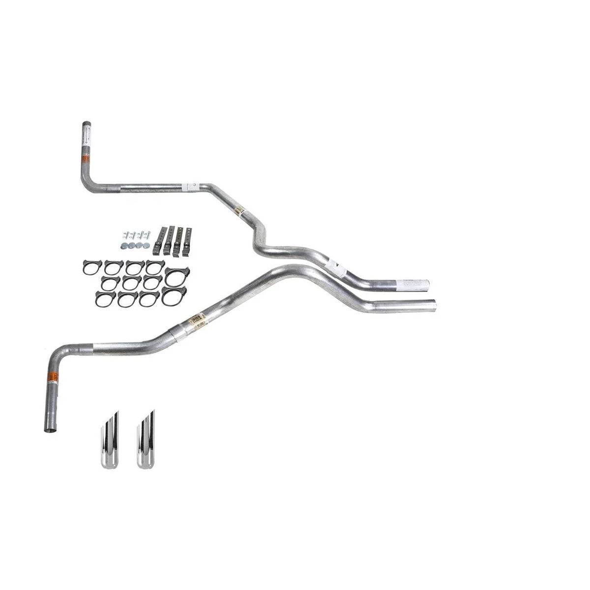 Dual Exhaust Pipe for Ram 1500 2500 3500 (2007–2008) No Muffler, Side Exit