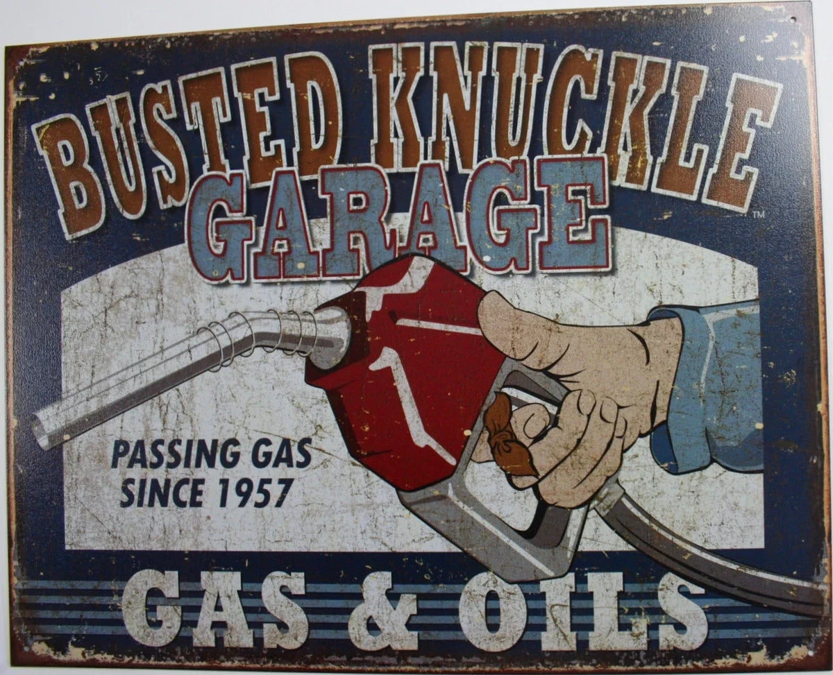 Tin Metal Sign for Garage Man Cave Car Station (1738)