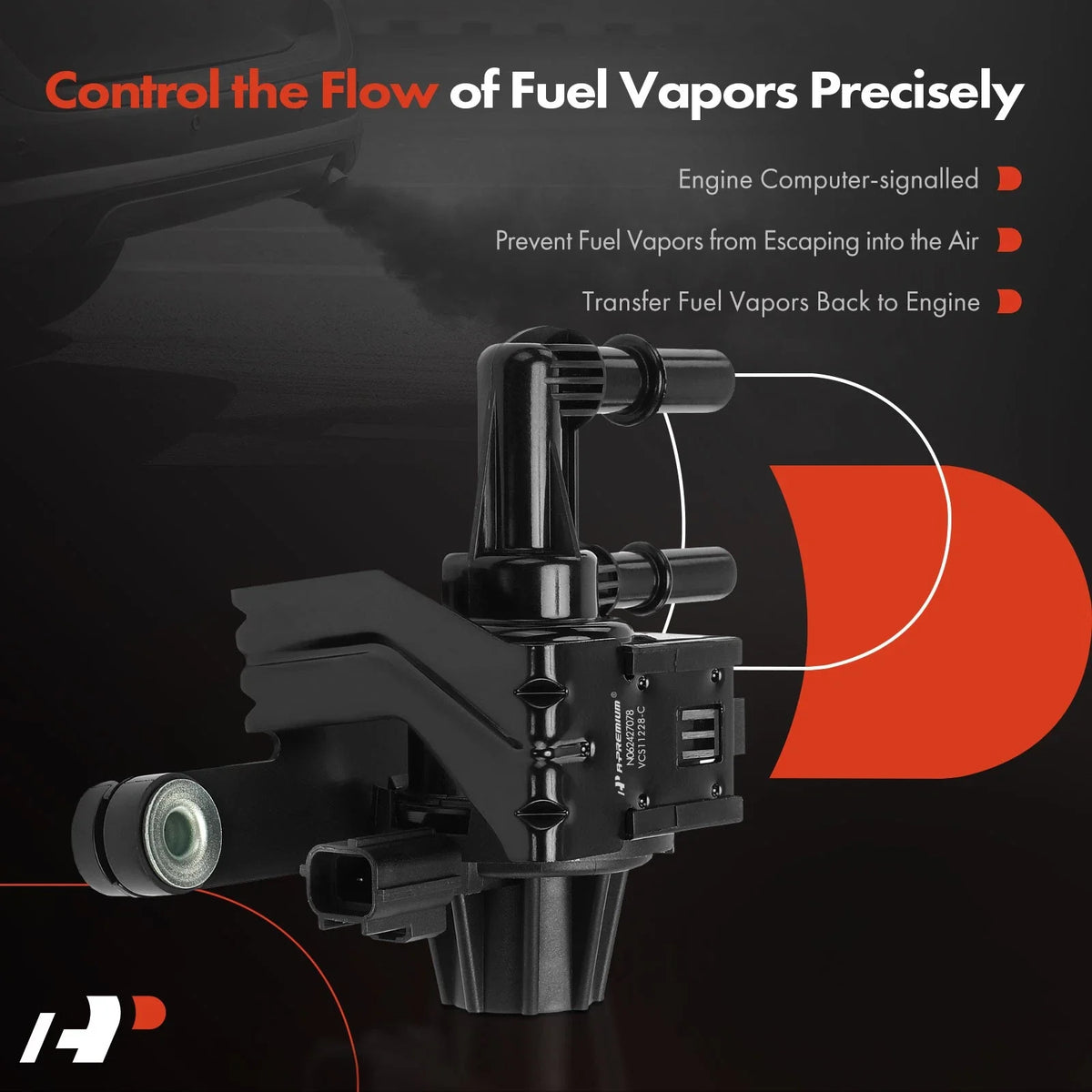 Purge Valve for Vapor Canister - Ford F-150, Expedition 2004-2006
