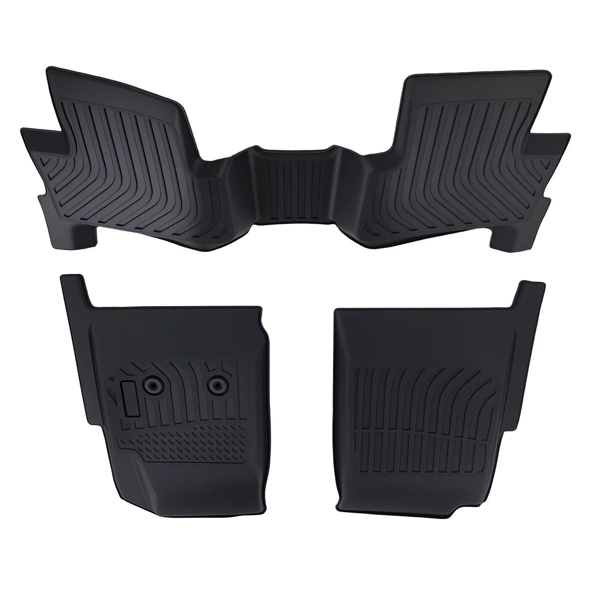 Anti-Slip TPE Floor Mat Set for Chevy Colorado Crew Cab (2015-2022)