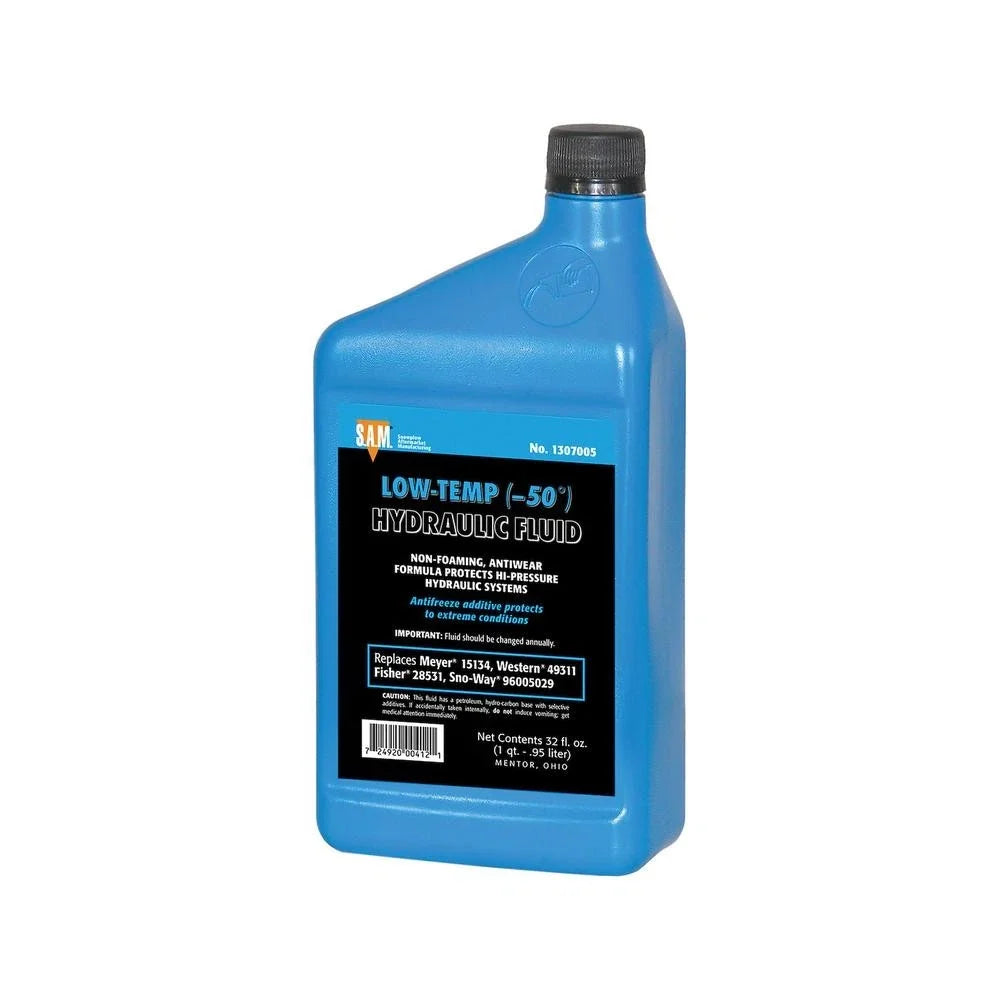 1 Quart Low-Temperature Blue Hydraulic Fluid 1307005 for Automotive Use