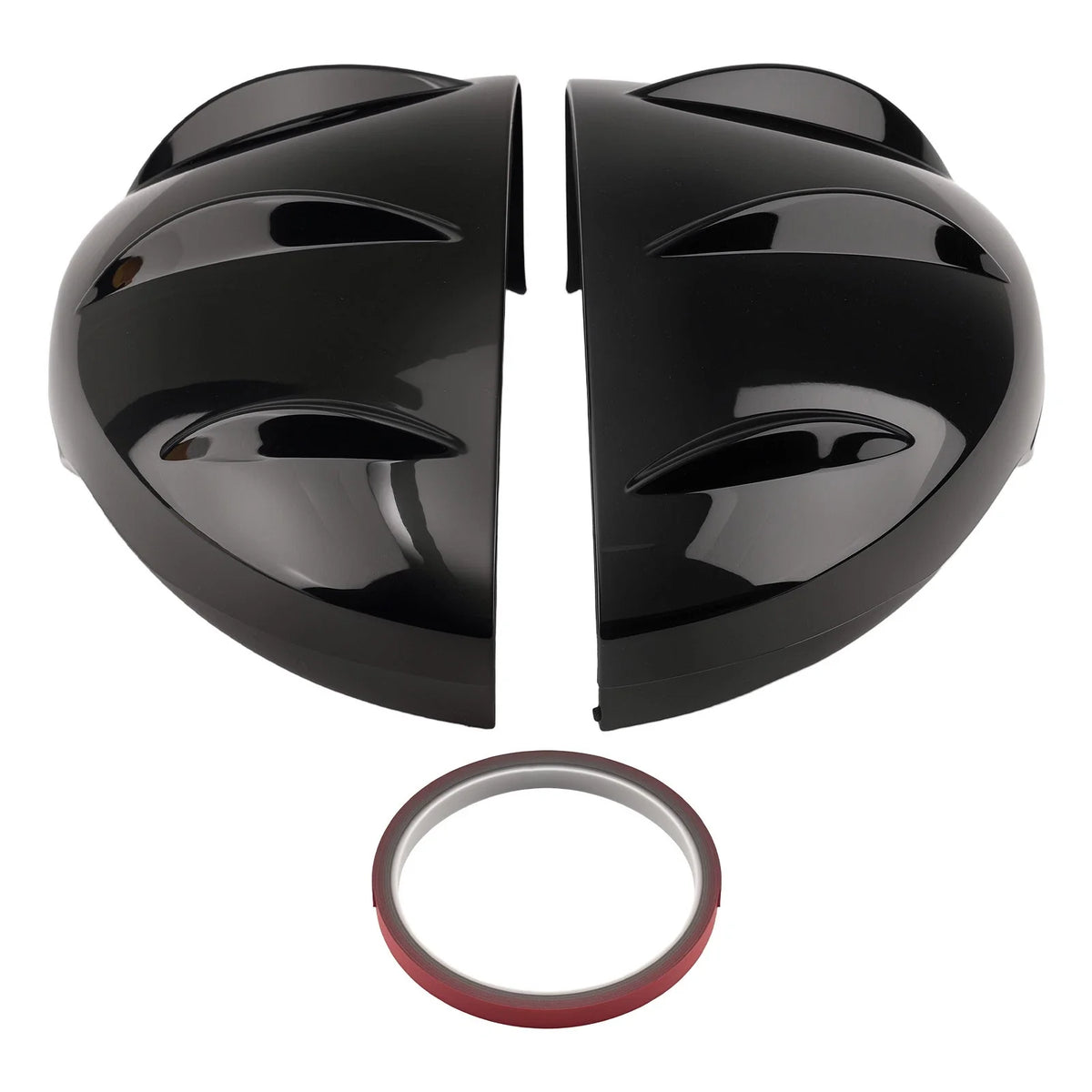 Front Side Mirror Cover Caps - Gloss Black for Honda Civic 2022-2023