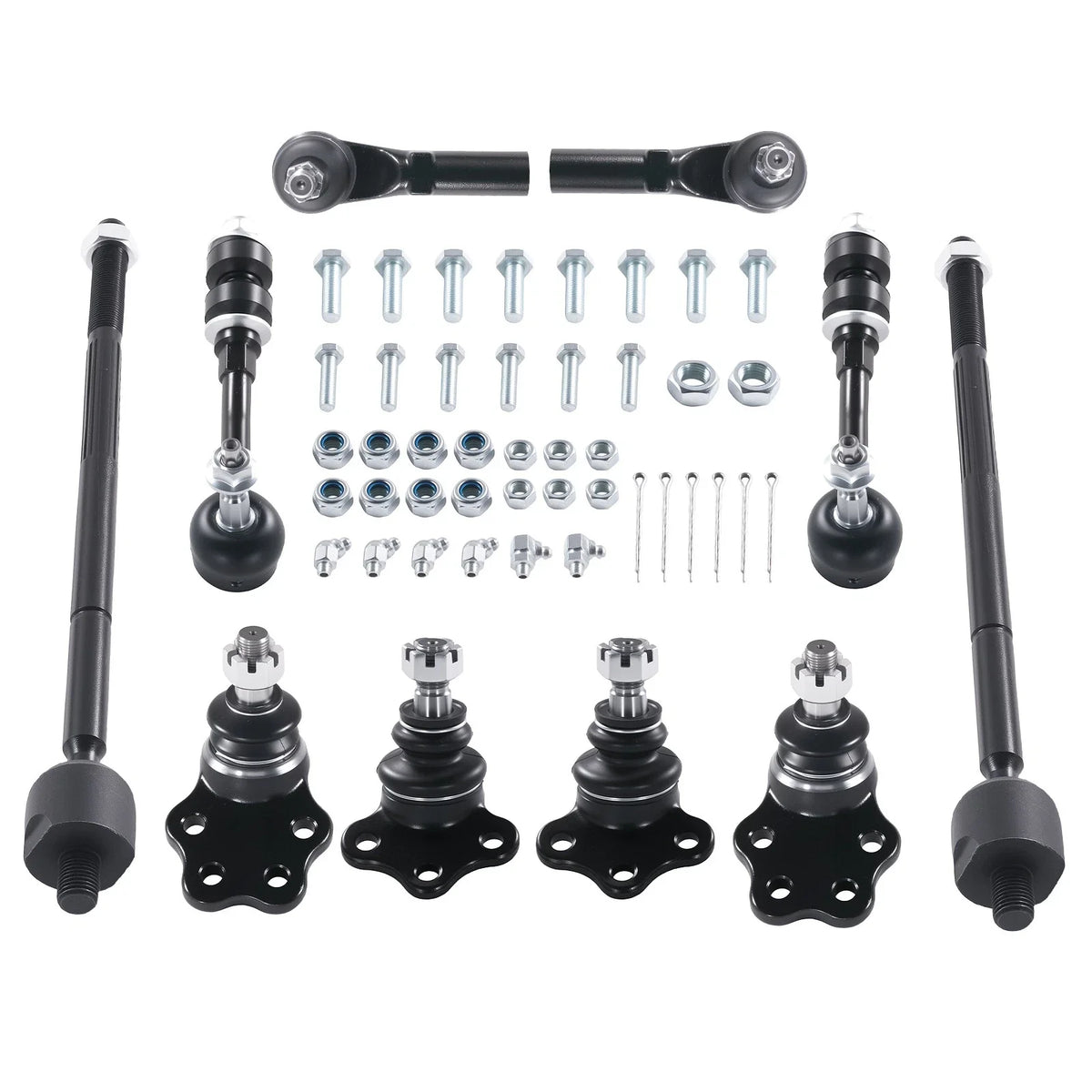 10x Front Tie Rod Ball Joint Sway Bar Kit for 1997-1999 Dakota Durango