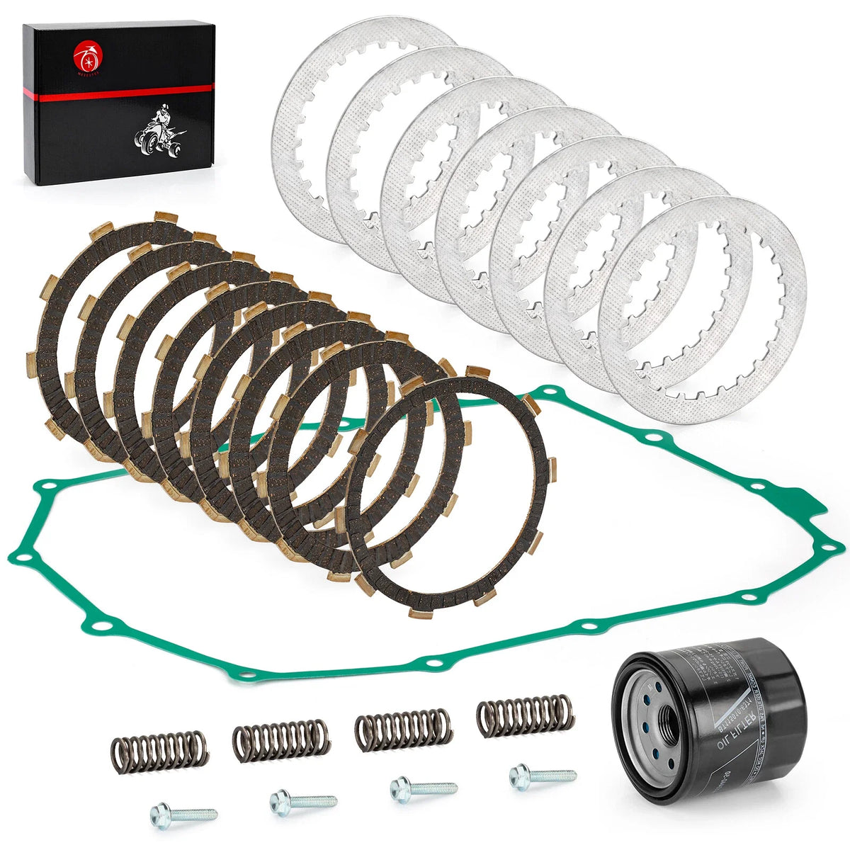 Clutch Plates and Gasket Set for Honda Shadow ACE VT750 1998-2003