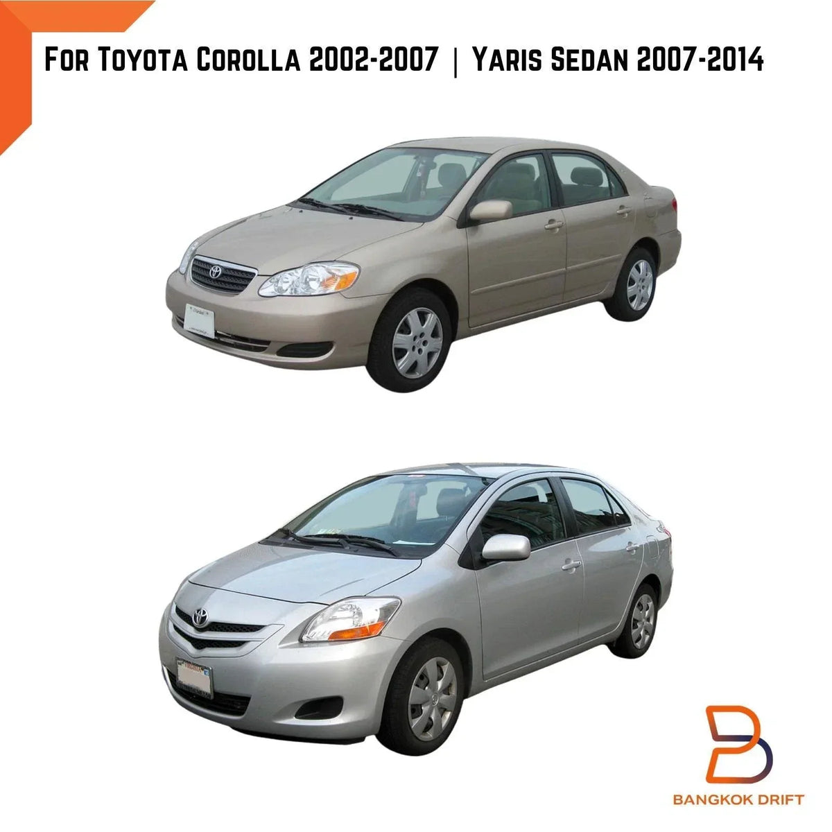 Check Limit Strap for Front Door - Toyota Corolla/Yaris 2003-2013