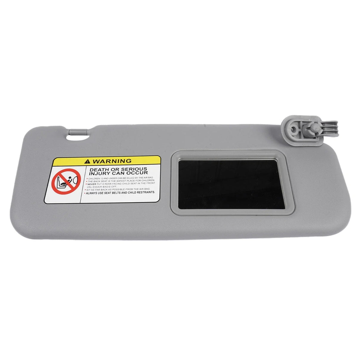 Front Passenger Right Sun Visor Gray for Accent 2011-2015