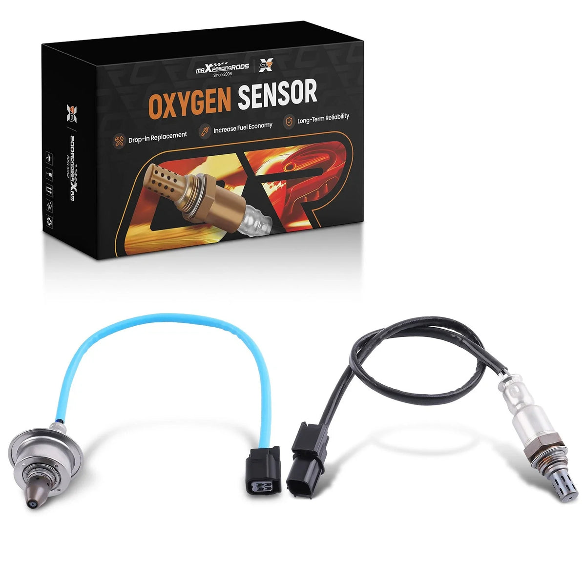 Oxygen Sensor Pair for Honda Civic 1.8L L4 2006-2015 - 2X