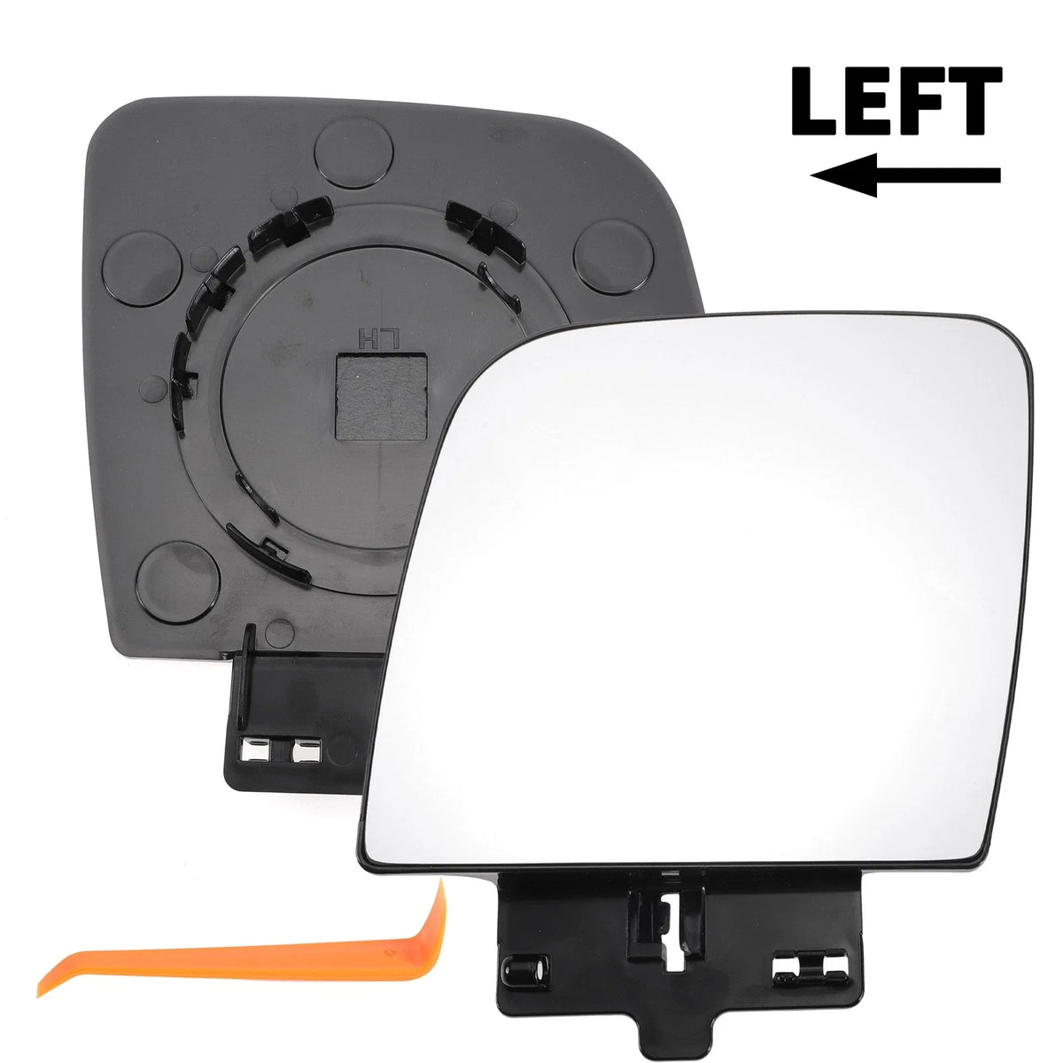 Driver Side Upper Mirror Glass Replacement for Ford E150 (2004–2014)