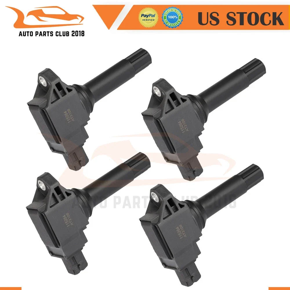 Set of 4 Ignition Coils for Subaru Crosstrek (2016–2017)
