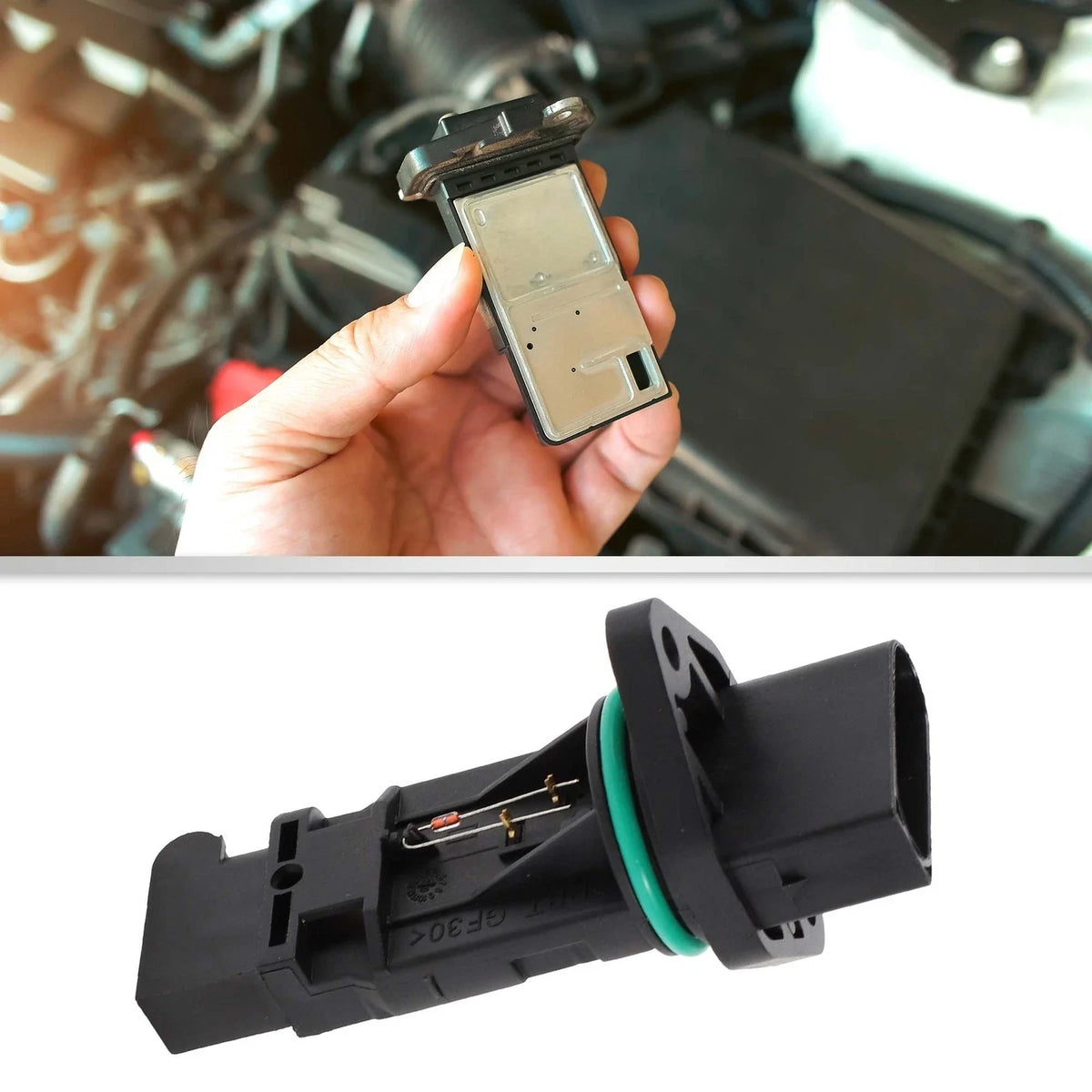 Mass Air Flow Sensor for BMW 1-Series E81 (2007–2011) No. 13621438687