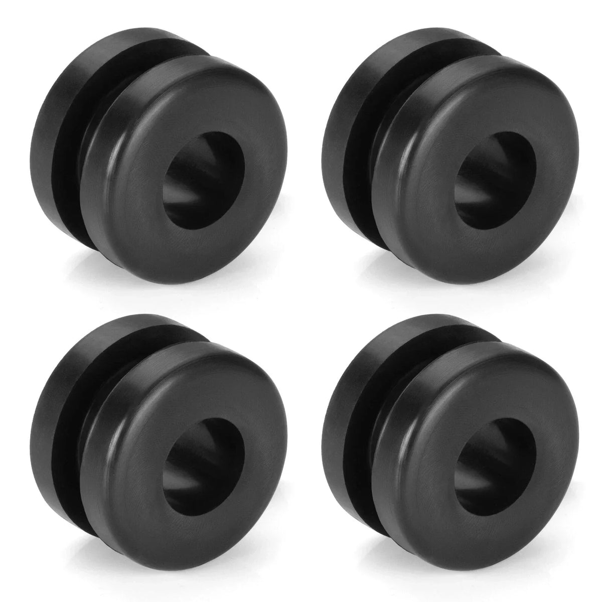 Set of 4 Rubber Heel Guard Grommets for Yamaha YFS200 YFZ350 YFM350X 1986-2006