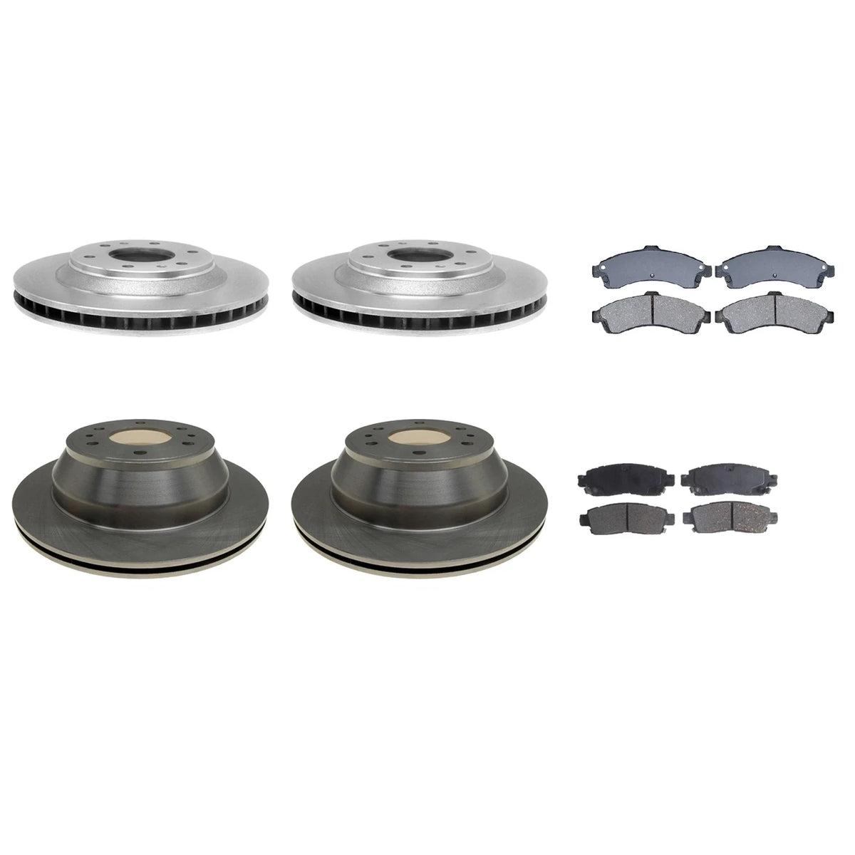 Brake Kit Disc Rotors Pads for Chevrolet Trailblazer (2002–2009) 305mm/325mm