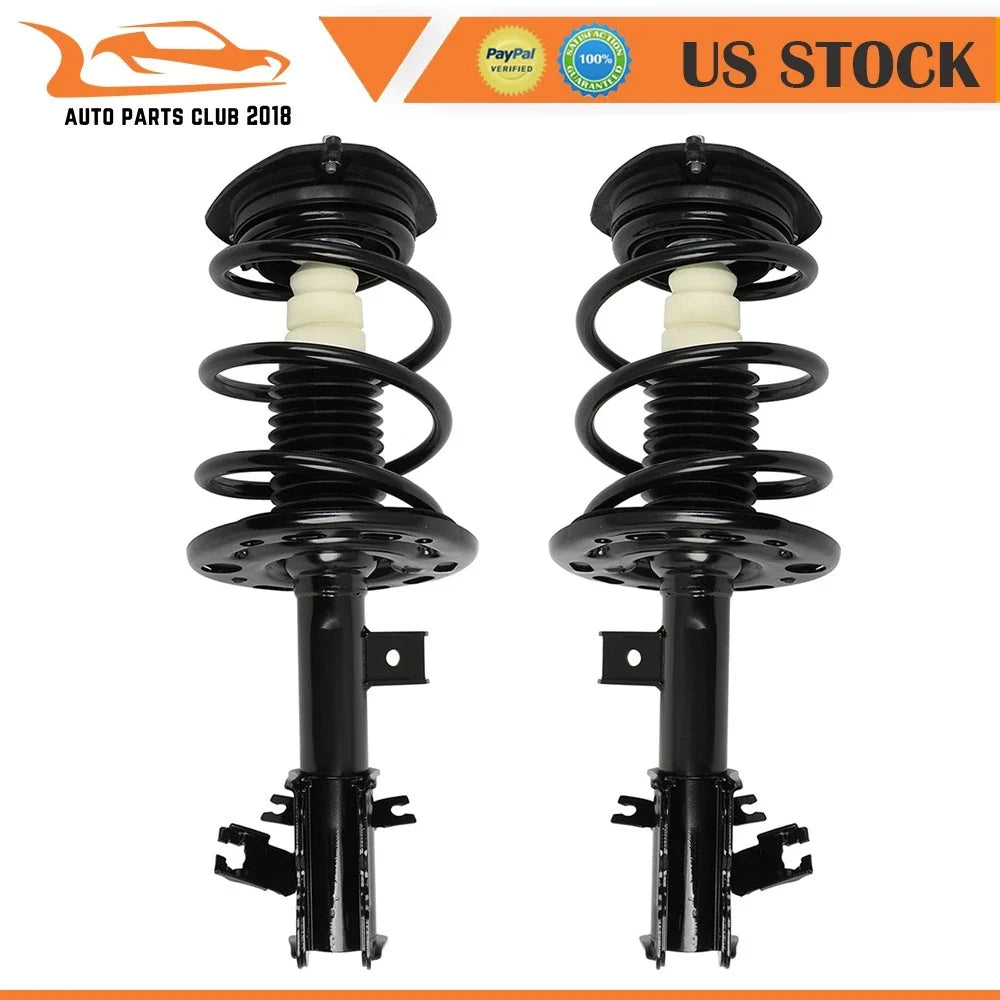 2X Front Complete Struts with Shocks & Springs for Nissan Maxima 2009-2012