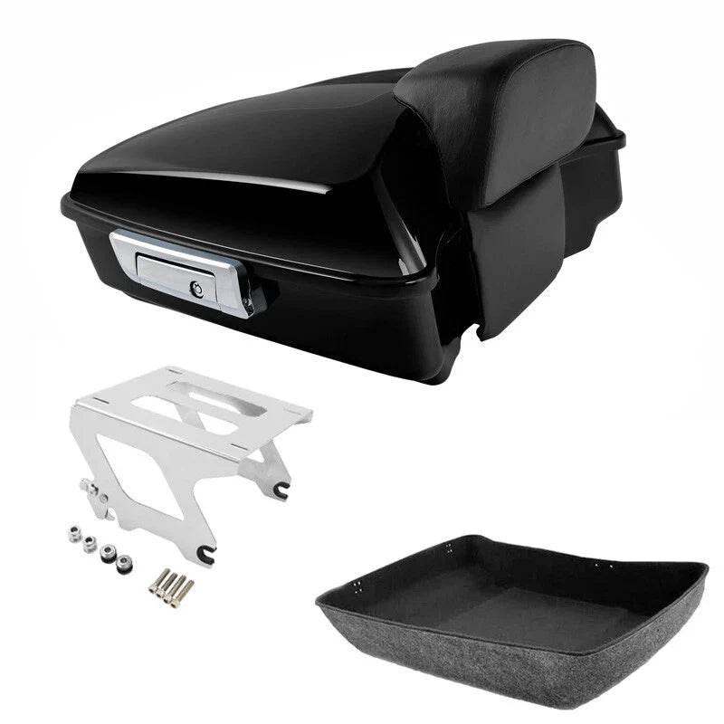Chopped Trunk Backrest Pad for 2018–2025 Harley Sport Glide